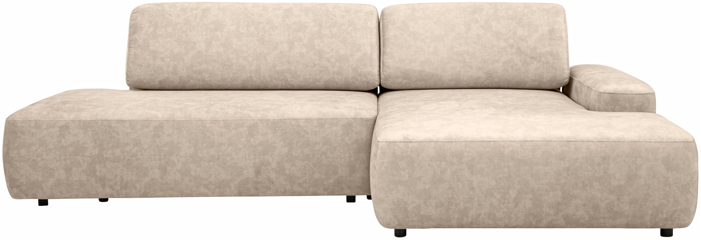 Home affaire Ecksofa »TORGE, Schlafsofa Cord, Samtvelours u. Strukur fein, günstig online kaufen