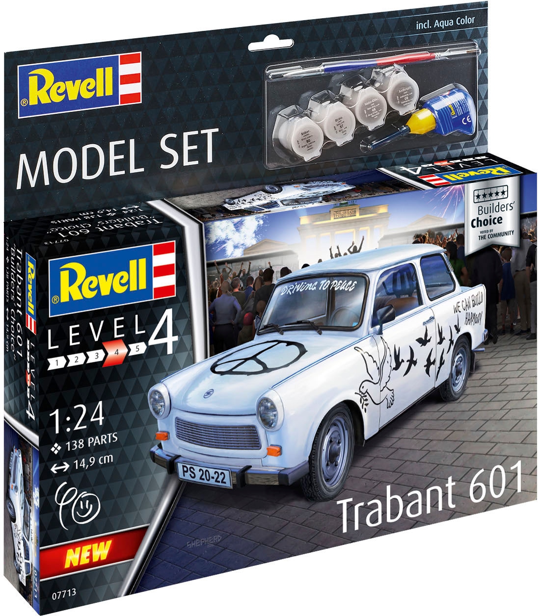 Revell® Modellbausatz »Trabant 601S«, 1:24, Made in Europe
