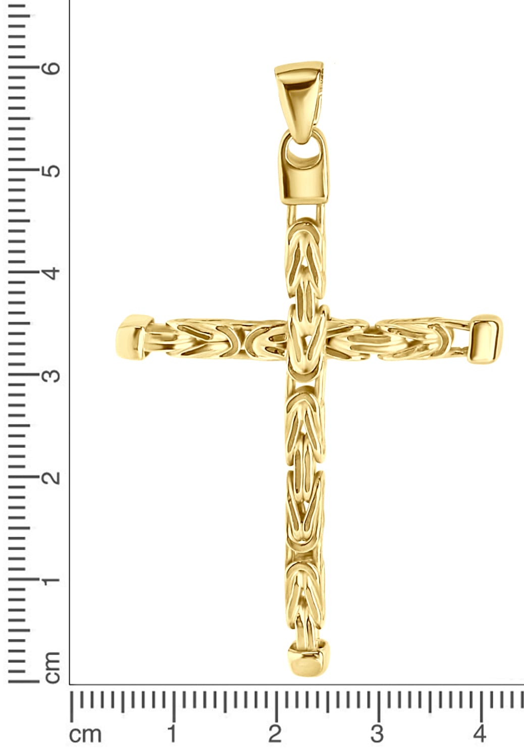 Firetti Kettenanhänger »Schmuck Geschenk Silber 925 Halsschmuck Anhänger Kreuz«, Made in Germany