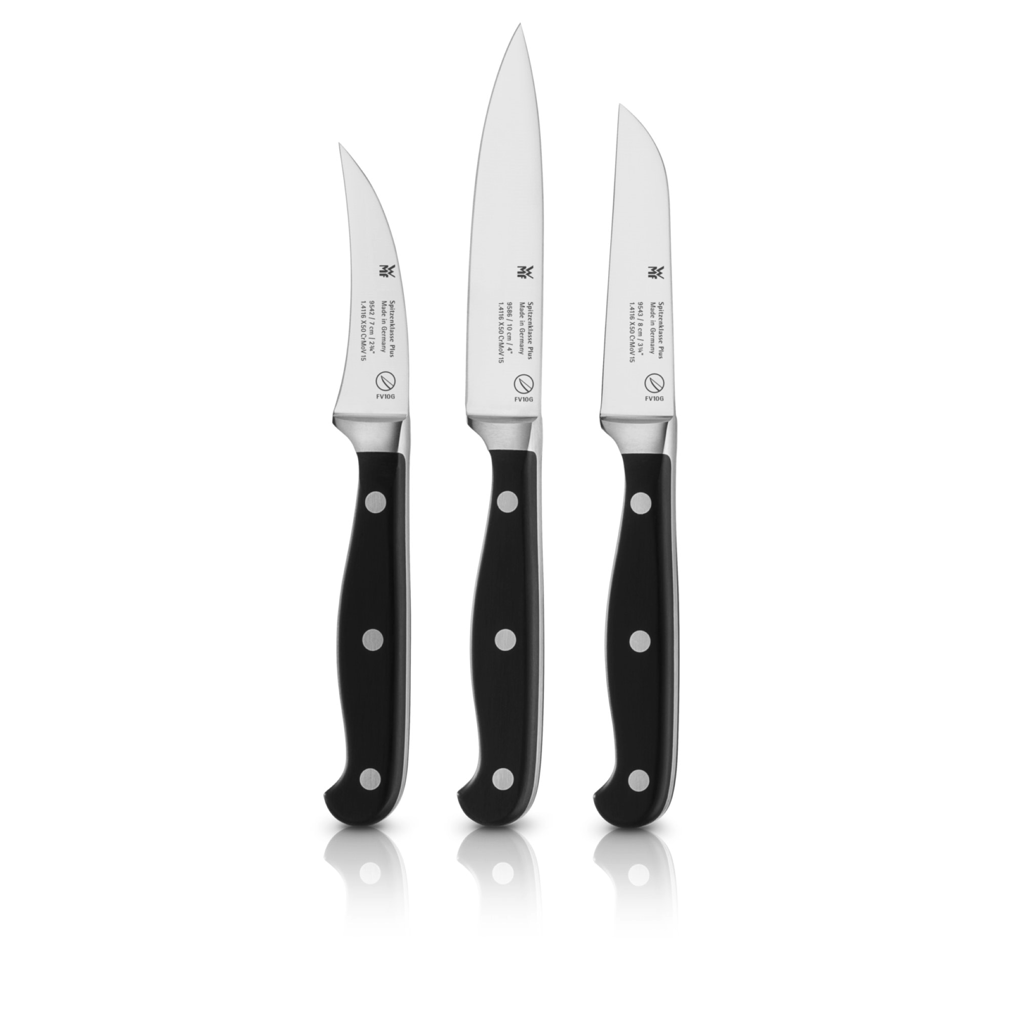 WMF Messer-Set »Spitzenklasse Plus«, (Set, 3 tlg.), Obst- und Gemüseset, Ma günstig online kaufen