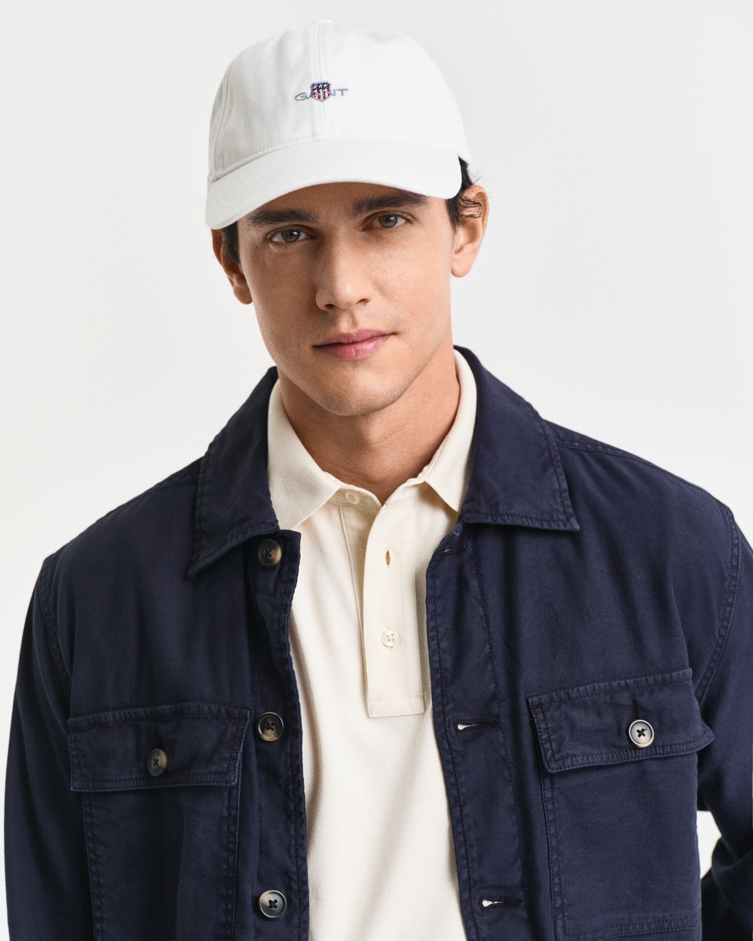 Gant Baseball Cap »SHIELD COTTON TWILL CAP«, mit niedriger Krone