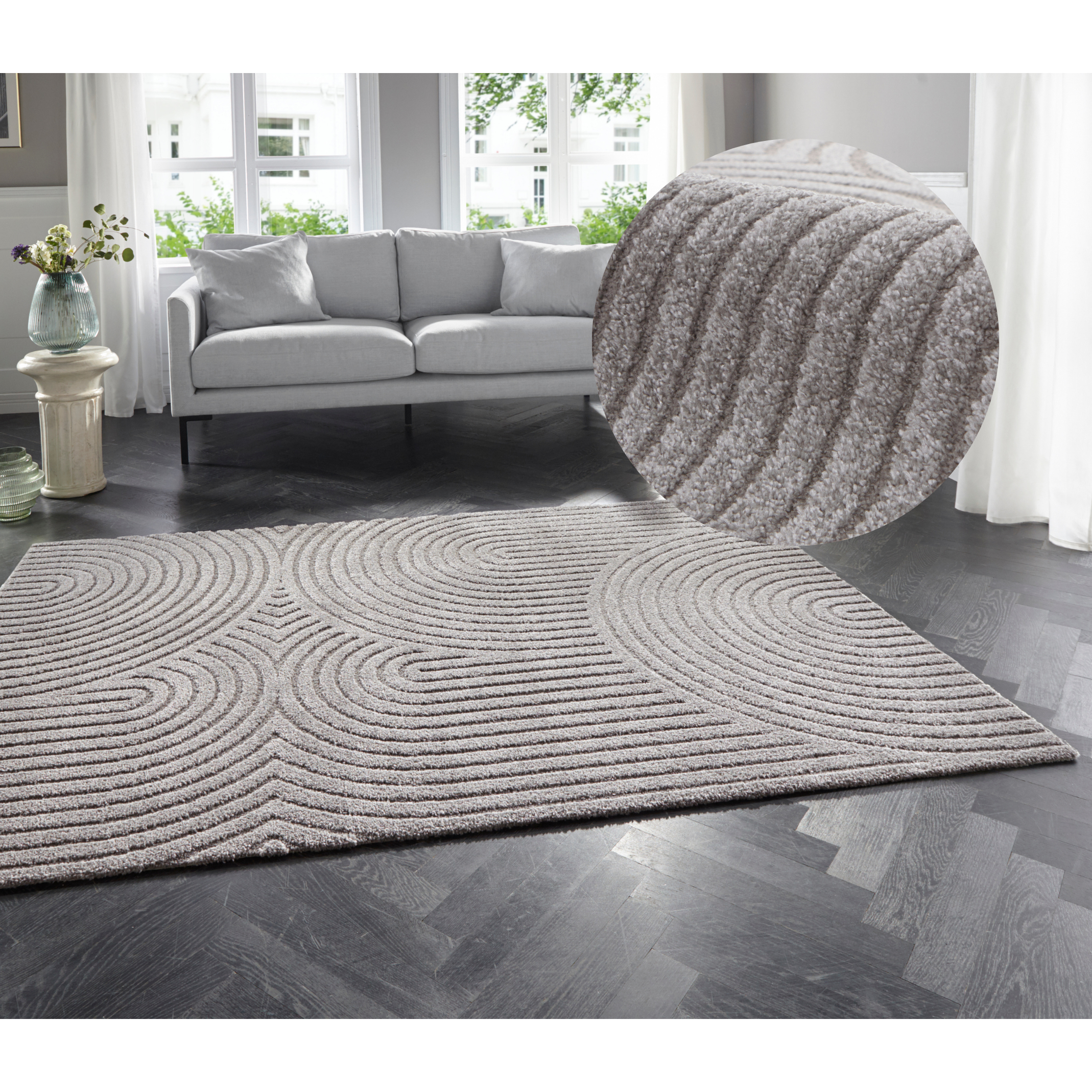 ELLE DECORATION Designteppich »Panglao« rechteckig 14 mm Höhe Boho Design, günstig online kaufen