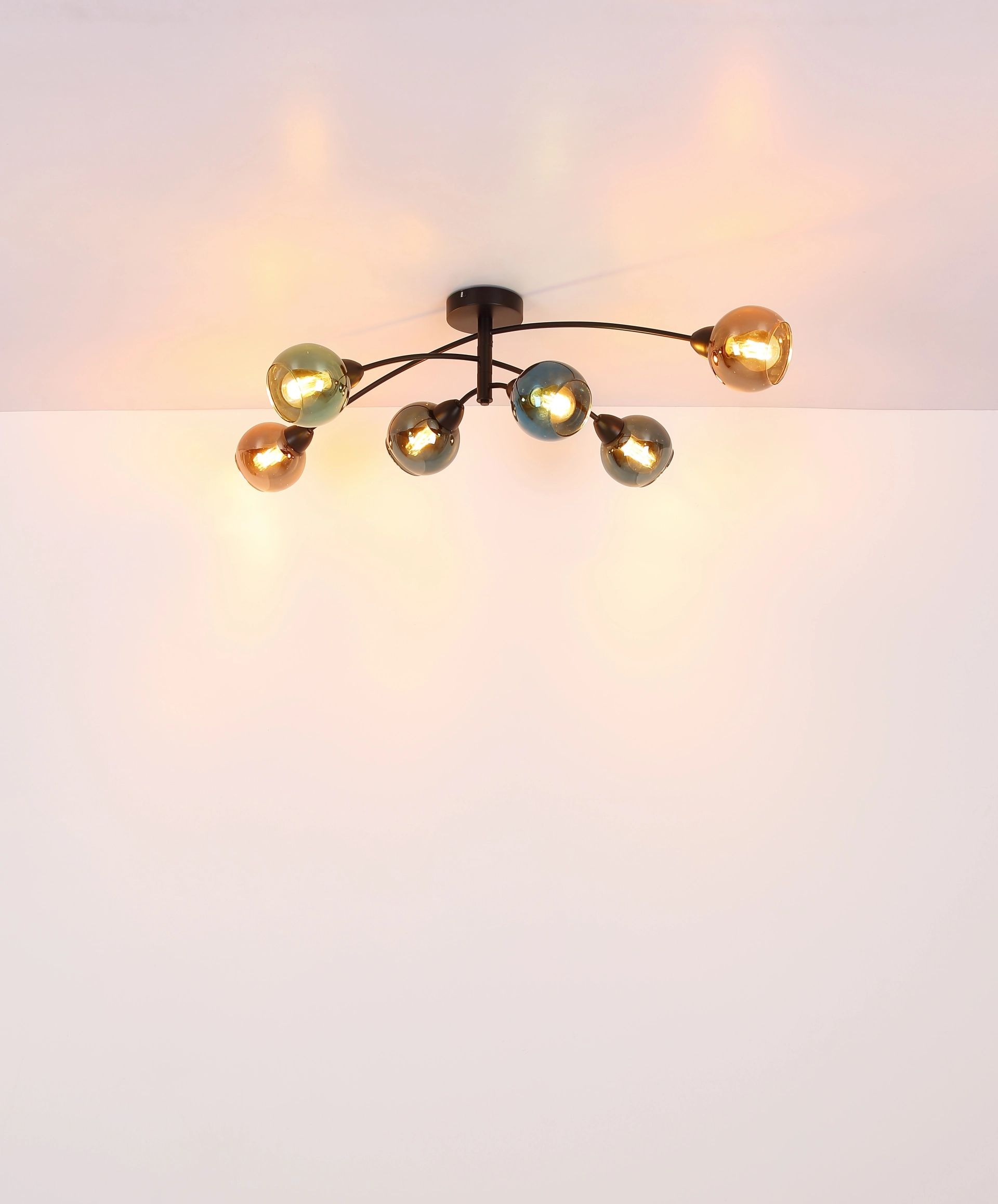 GLOBO LIGHTING LED Deckenleuchte »ZARLONA«, 4 flammig, Leuchtmittel E27   o günstig online kaufen