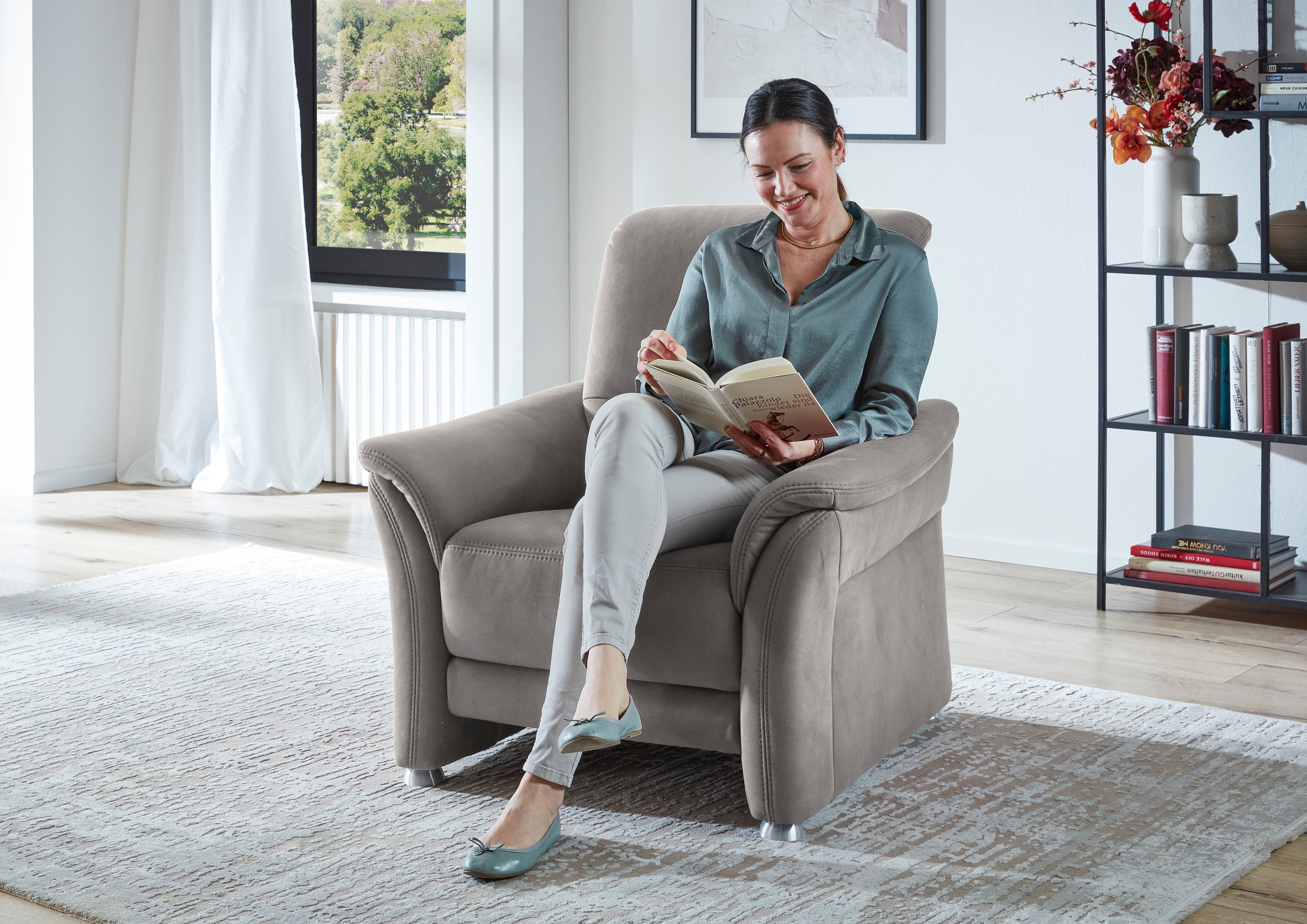 Die PlanBar Sessel »PP-PF23182, Sitzhöhe 46 cm« Federkernpolsterung, frei im Raum stellbar