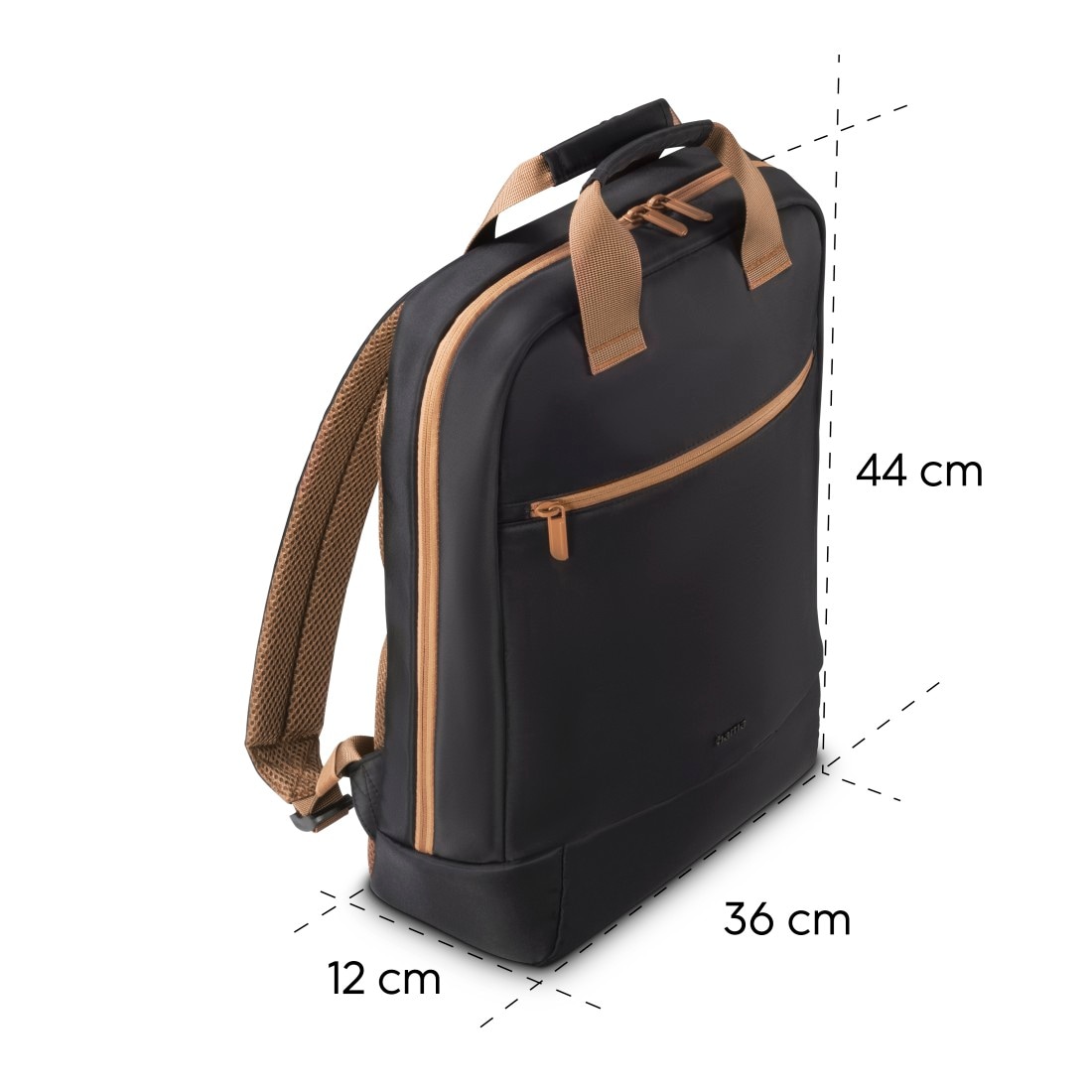 Hama Notebookrucksack »Laptop Rucksack bis 16,2“ (leicht, gepolstert, 3 extra Fächer)«