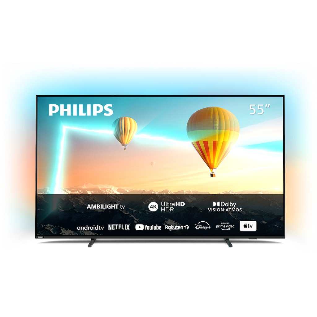 Philips LED-Fernseher »50PUS8007/12«, 126 cm/50 Zoll, 4K Ultra HD, Android TV-Smart-TV