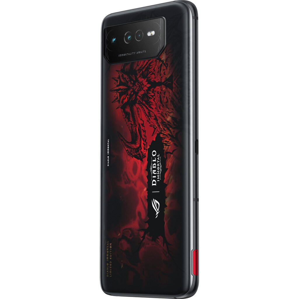 Asus Smartphone »ROG Phone 6 Diablo Edition«, Hellfire Red, 17,22 cm/6,78 Zoll, 512 GB Speicherplatz, 50 MP Kamera