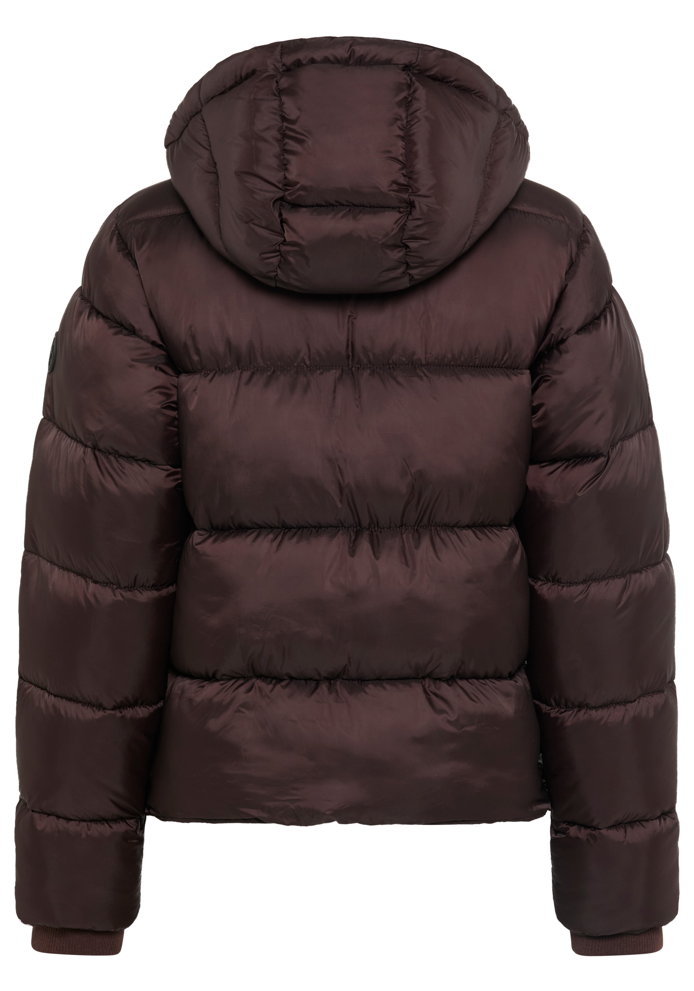 Tamaris Steppjacke mit Kapuze kurze Puffer Jacke mit abnehmbarer Kapuze
