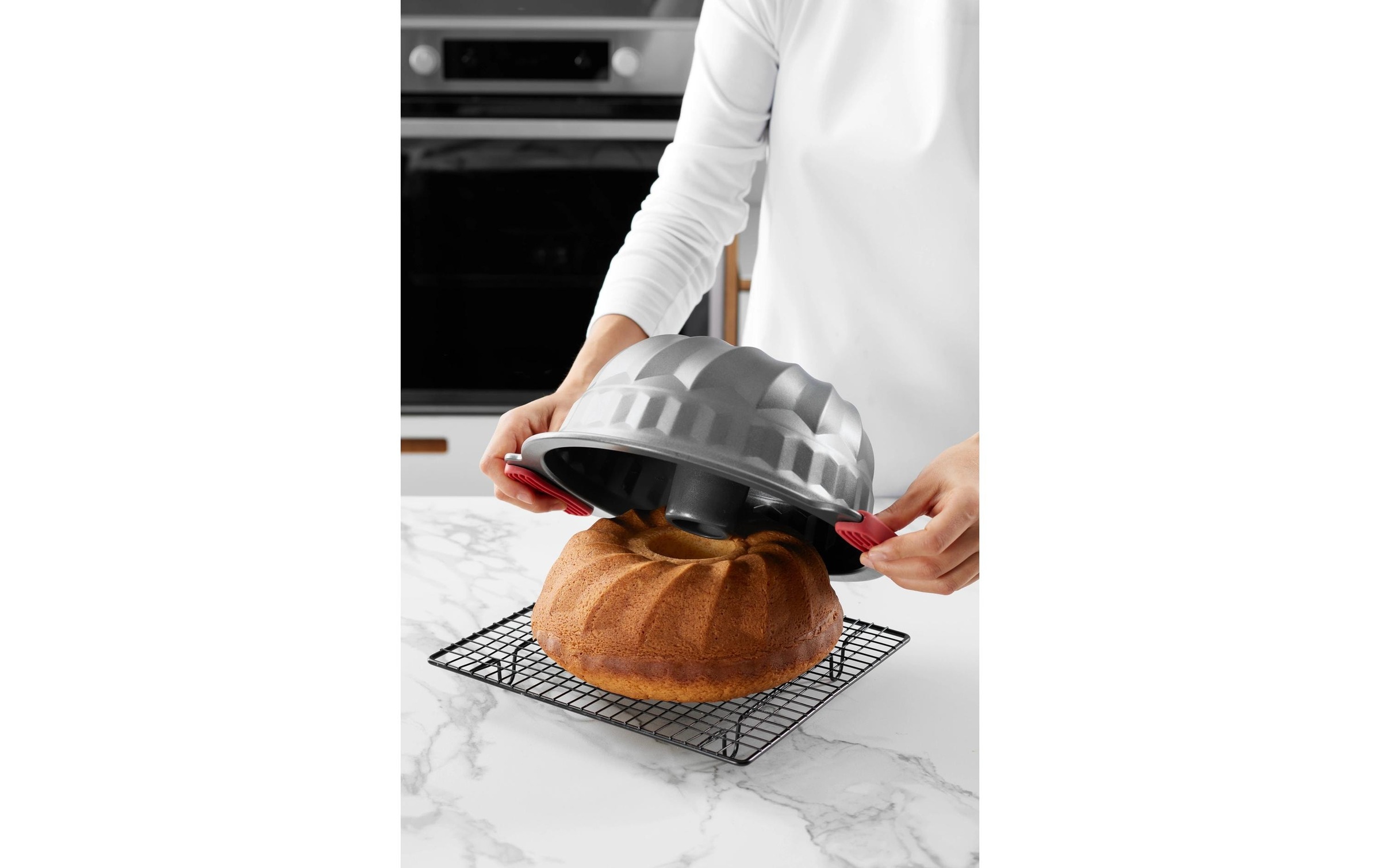   Gugelhupfform »Lékué Gugelhupf-Backform 26.5 cm, Schwarz«