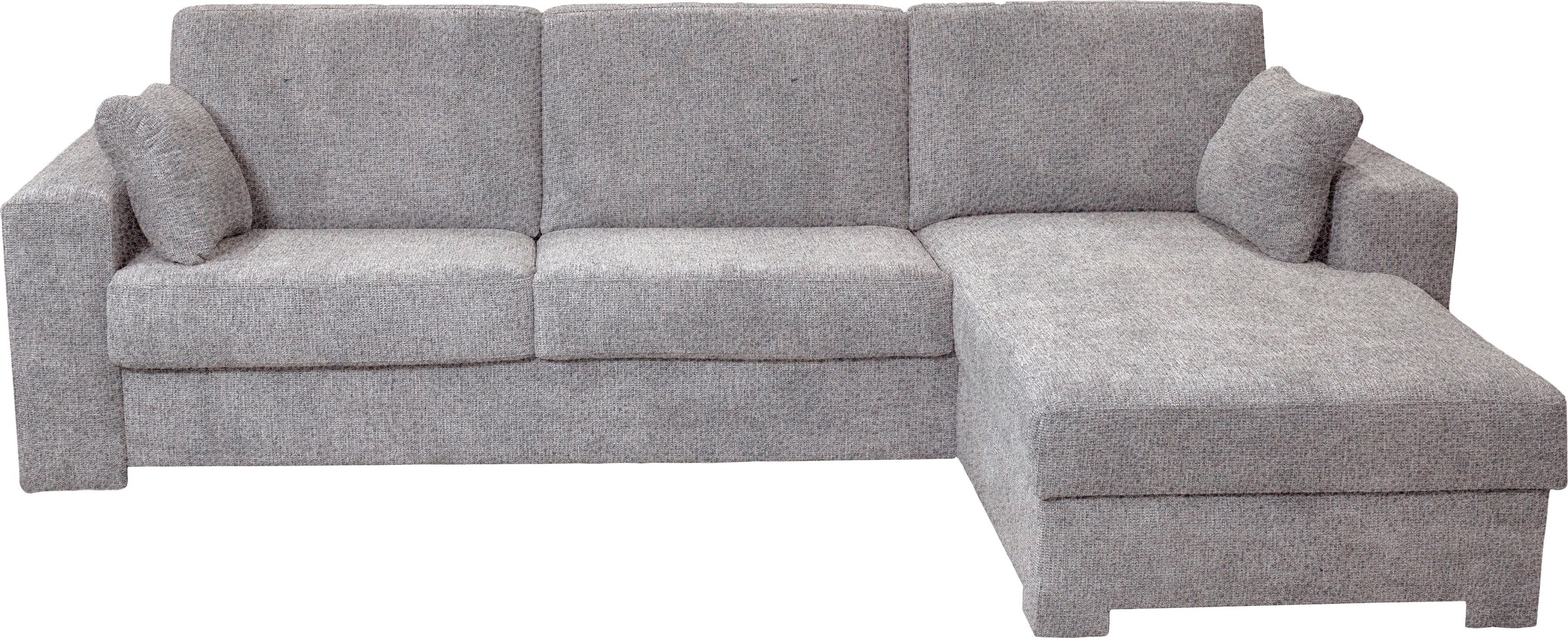 Home affaire Ecksofa »Roma "M" Matratzenhöhe 14 cm, Dauerschlaffunktion, mit Unterfederung,«, Liegemaße ca 143x198 cm, L-Form
