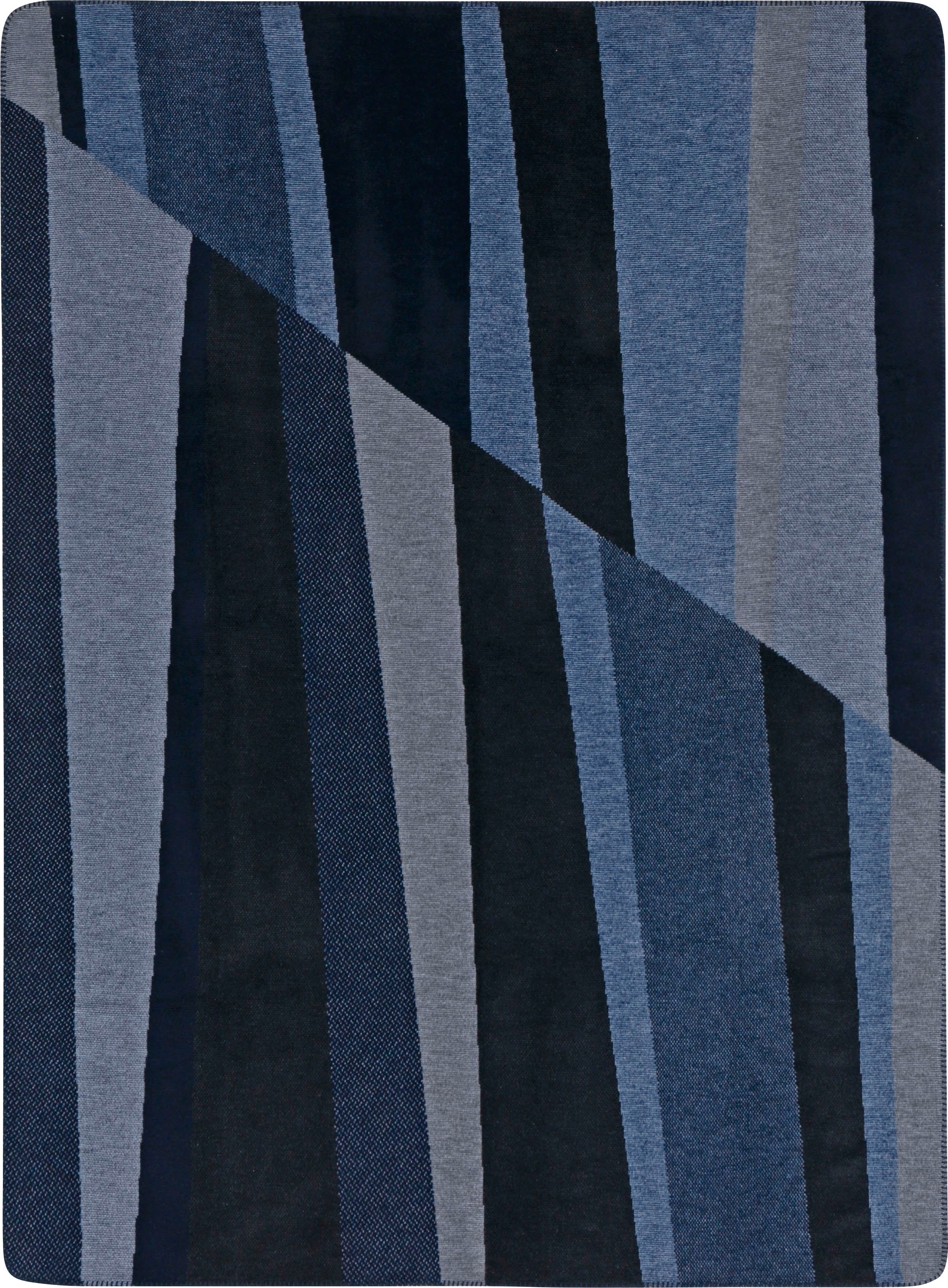 Biederlack Wohndecke »Twilight«, mit extravagantem Design, Kuscheldecke