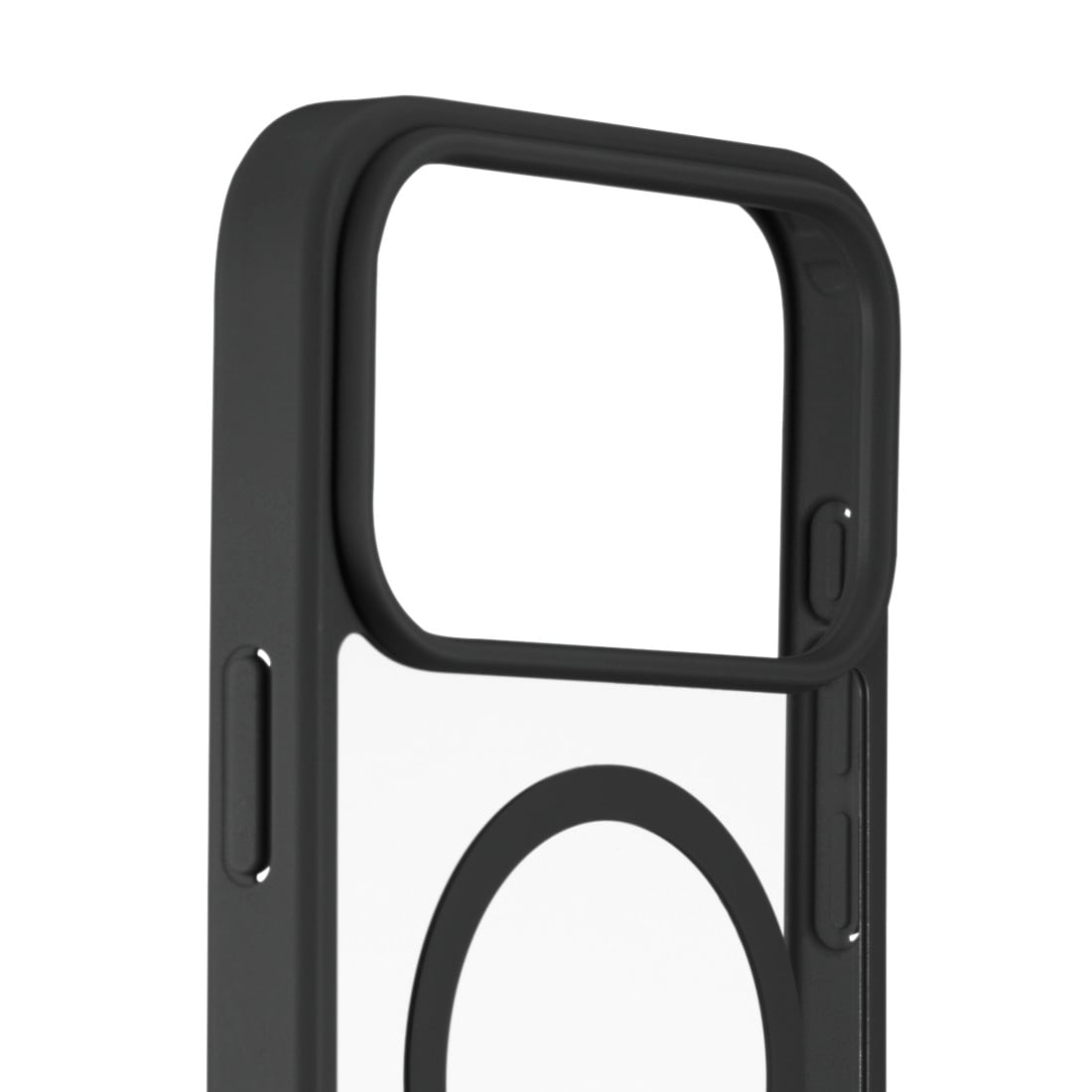 Hama Smartphone-Hülle »Handyhülle für Apple iPhone 17 Pro Max, magnetisch, Apple MagSafe, Qi2« Smartphones Wireless Charging, passgenaue Anti-Rutsch-Oberfläche, transparent