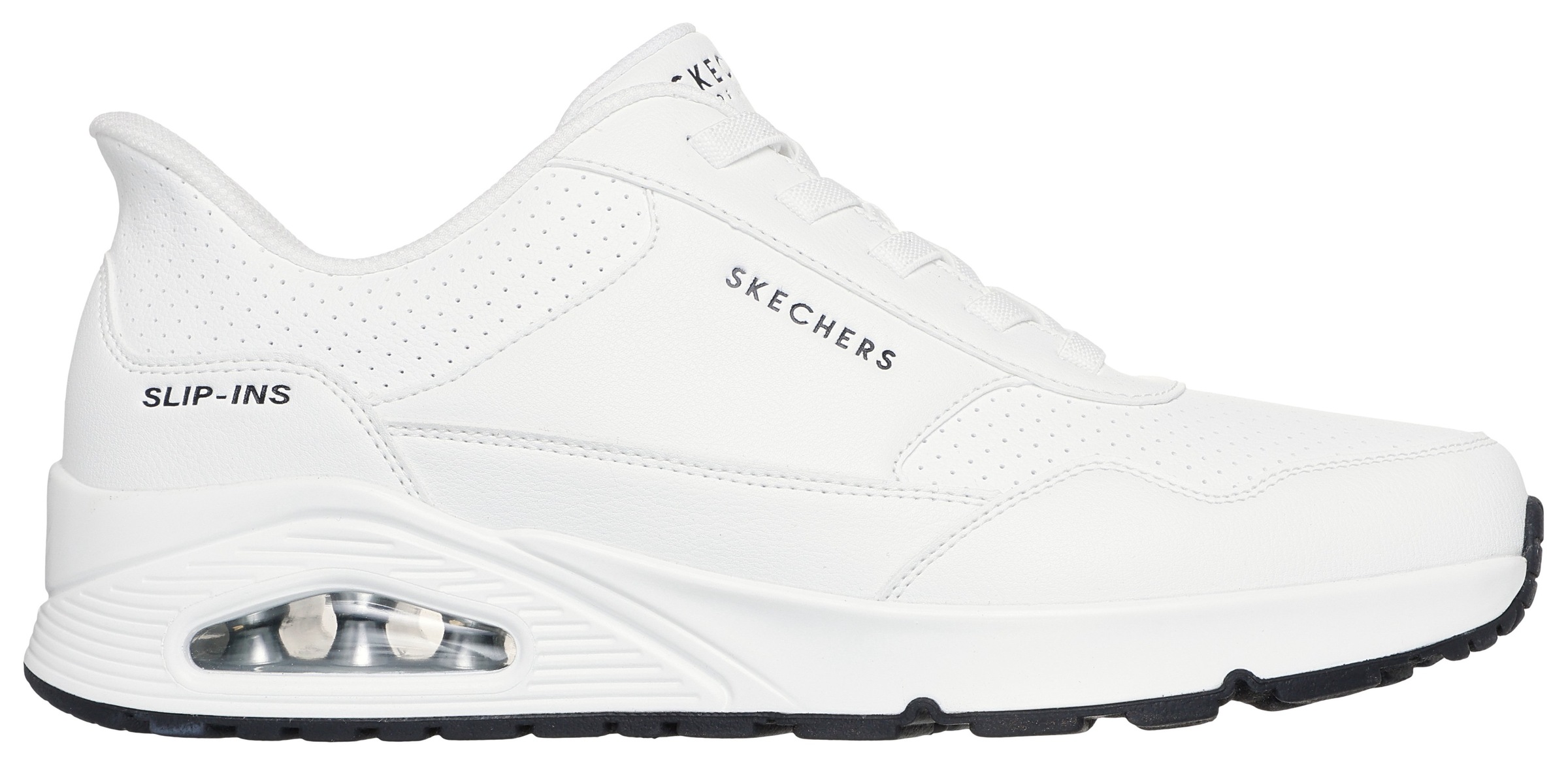 Skechers Slip-On Sneaker »UNO-BANKSIA LUXE«, Keilsneaker, Sneaker mit Luftkissen