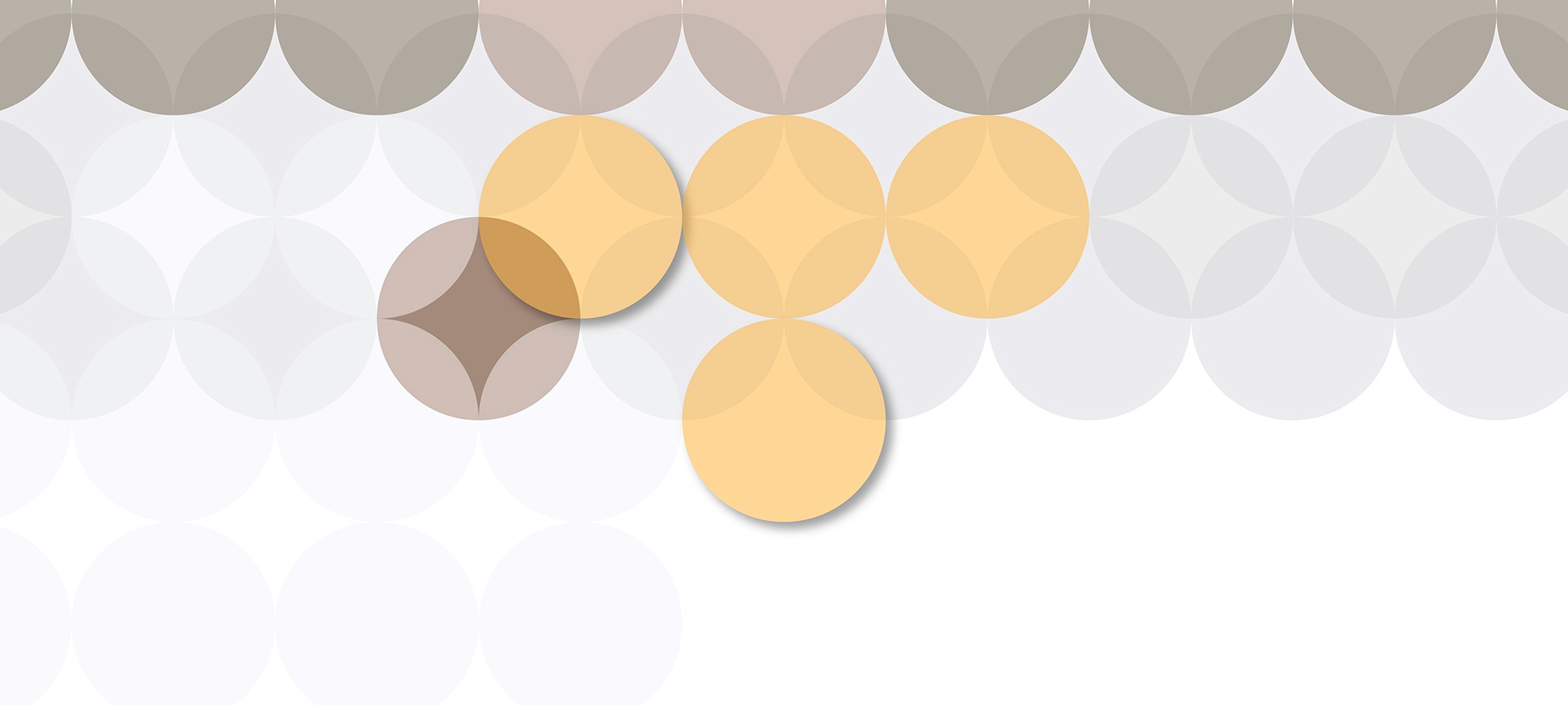 Architects Paper Fototapete »Atelier 47 Circle Pattern 3« Mit Punkten glatt günstig online kaufen