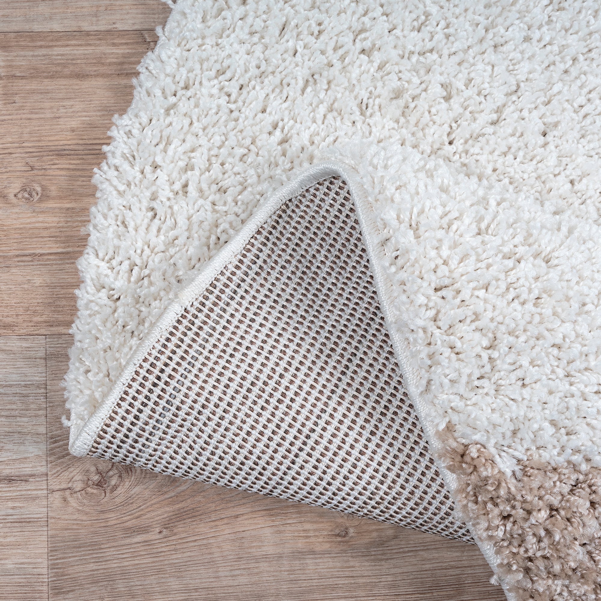 Sanat Hochflor-Teppich »Milano 1254«, rund, 30 mm Höhe, Hochflor, Wohnzimmer, Schlafzimmer, fußbodenheizungsgeeignet