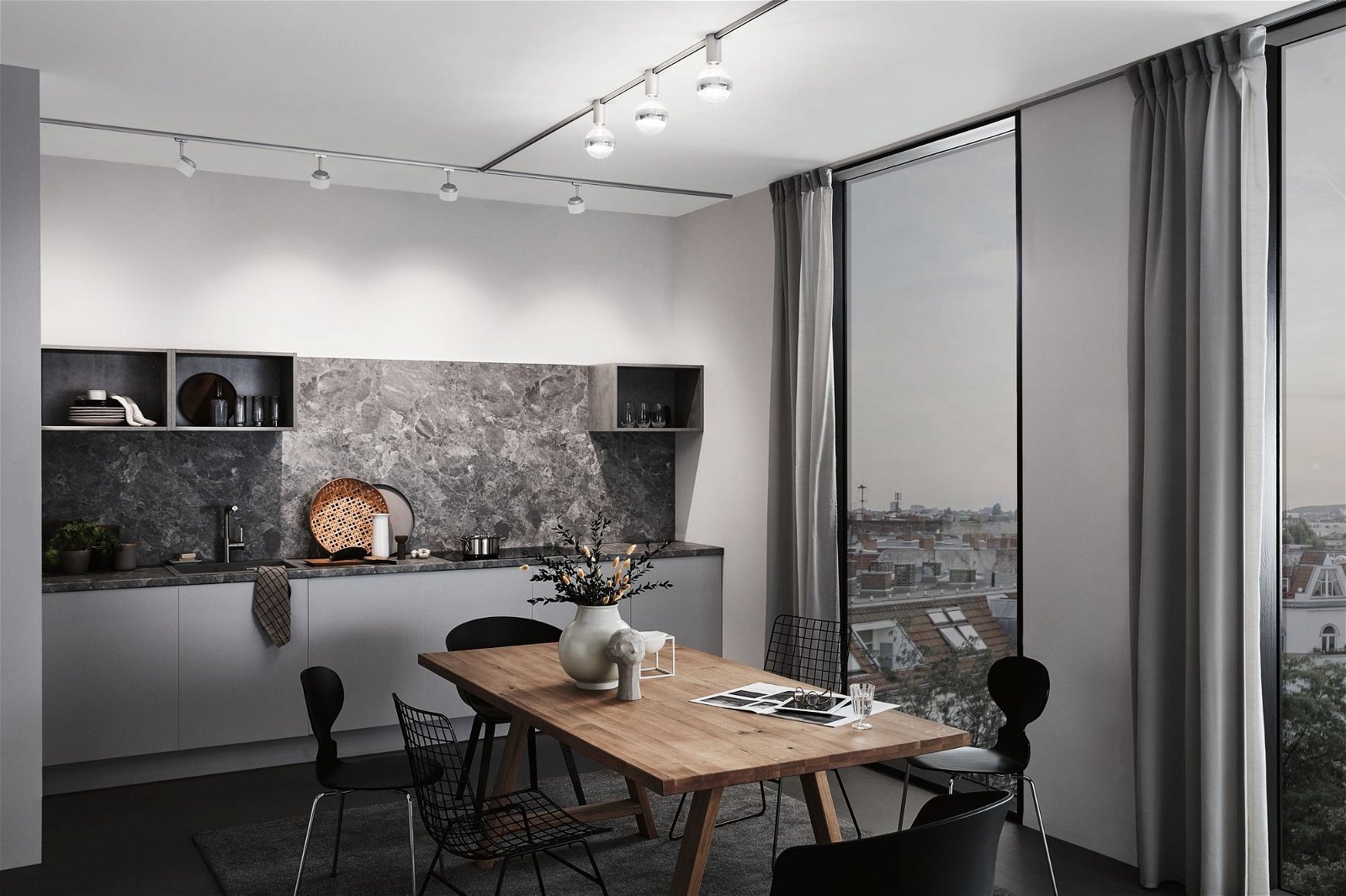 Paulmann Schienensystem-Leuchten »URail Schienenspot Socket Einzelspot E27 günstig online kaufen