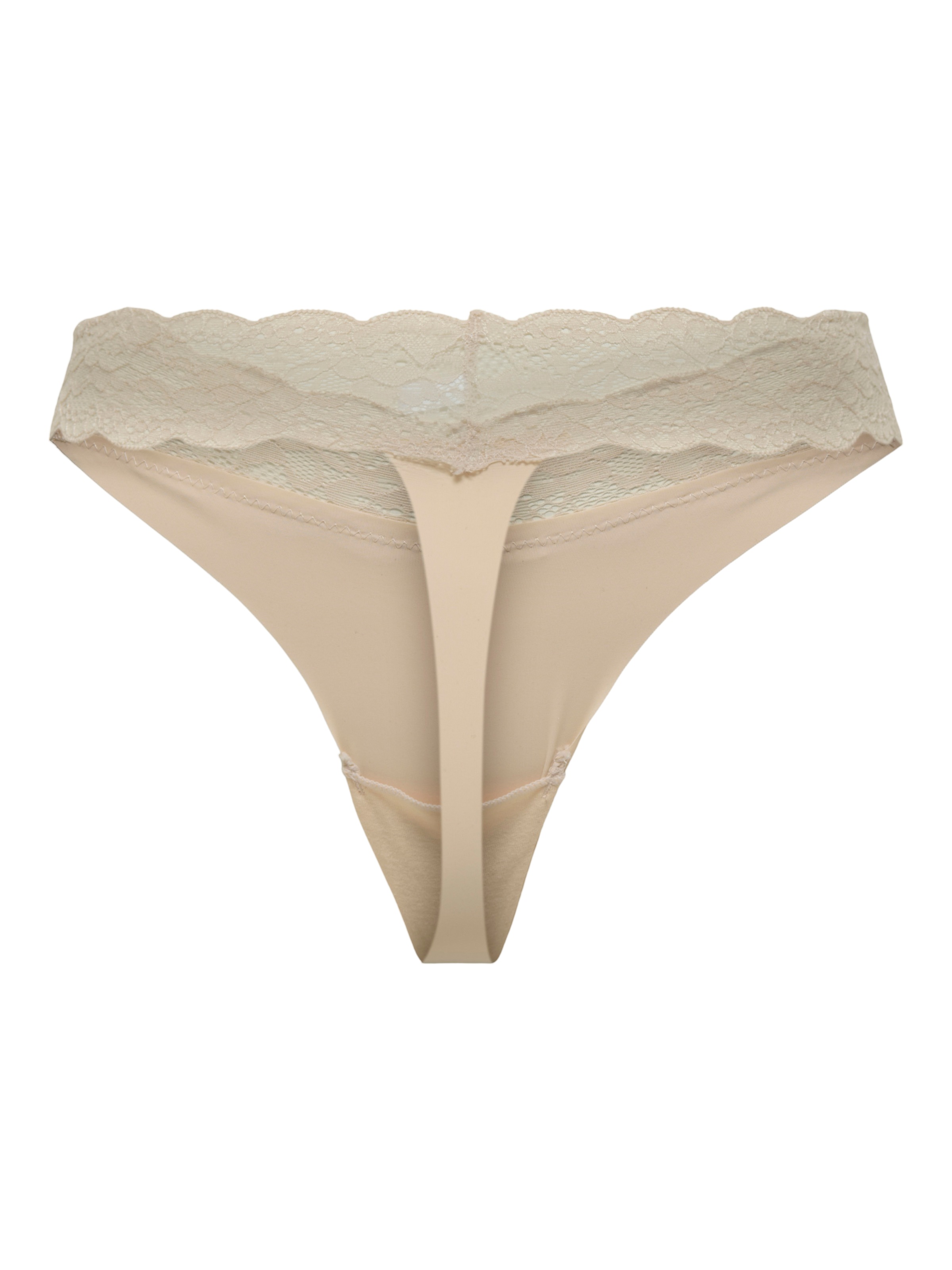 ONLY Tanga »ONLCHLOE LACE S.S THONG 3-PACK ACC«, (Packung, 3 St.)