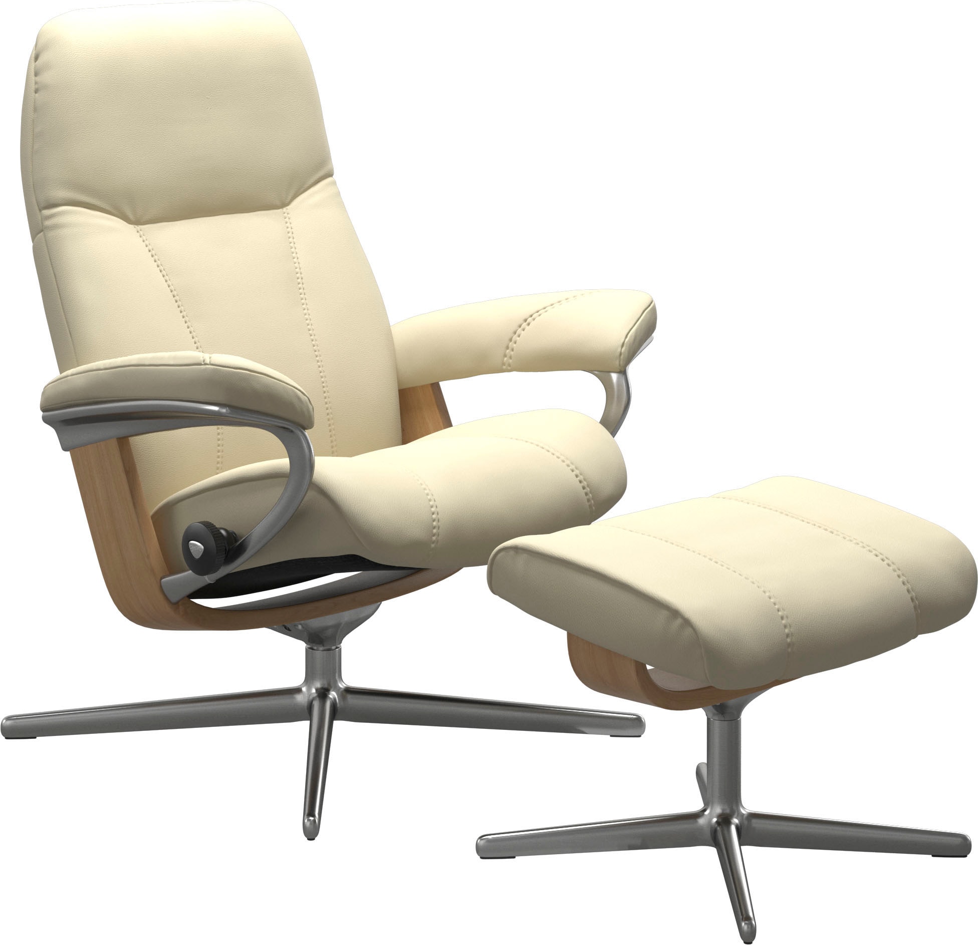 Stressless® Relaxsessel »Consul«, (Set, Relaxsessel mit Hocker), mit Hocker günstig online kaufen