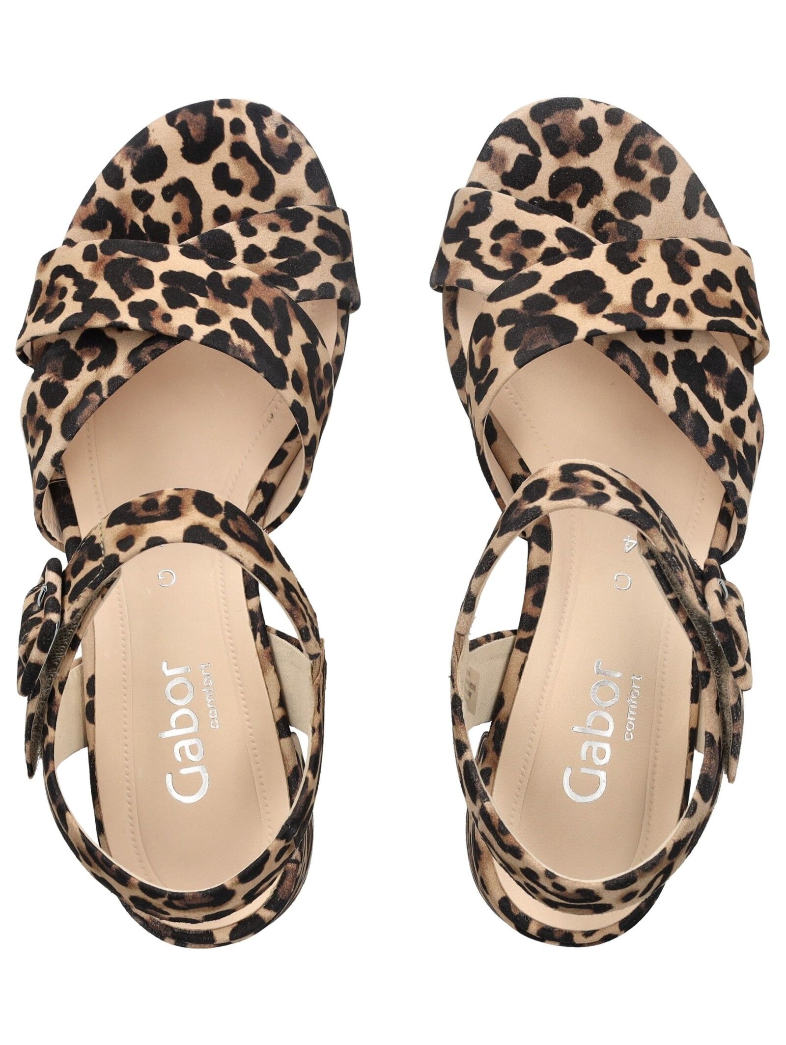 Gabor Comfort Riemchensandale »Gabor Comfort Sandalen Veloursleder«