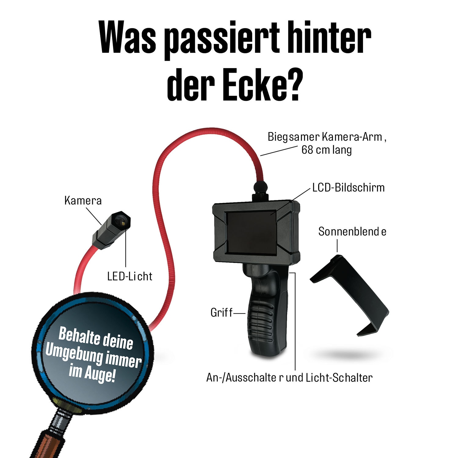 Kosmos Experimentierkasten »Die drei ??? Spionage-Kamera« Made in Germany