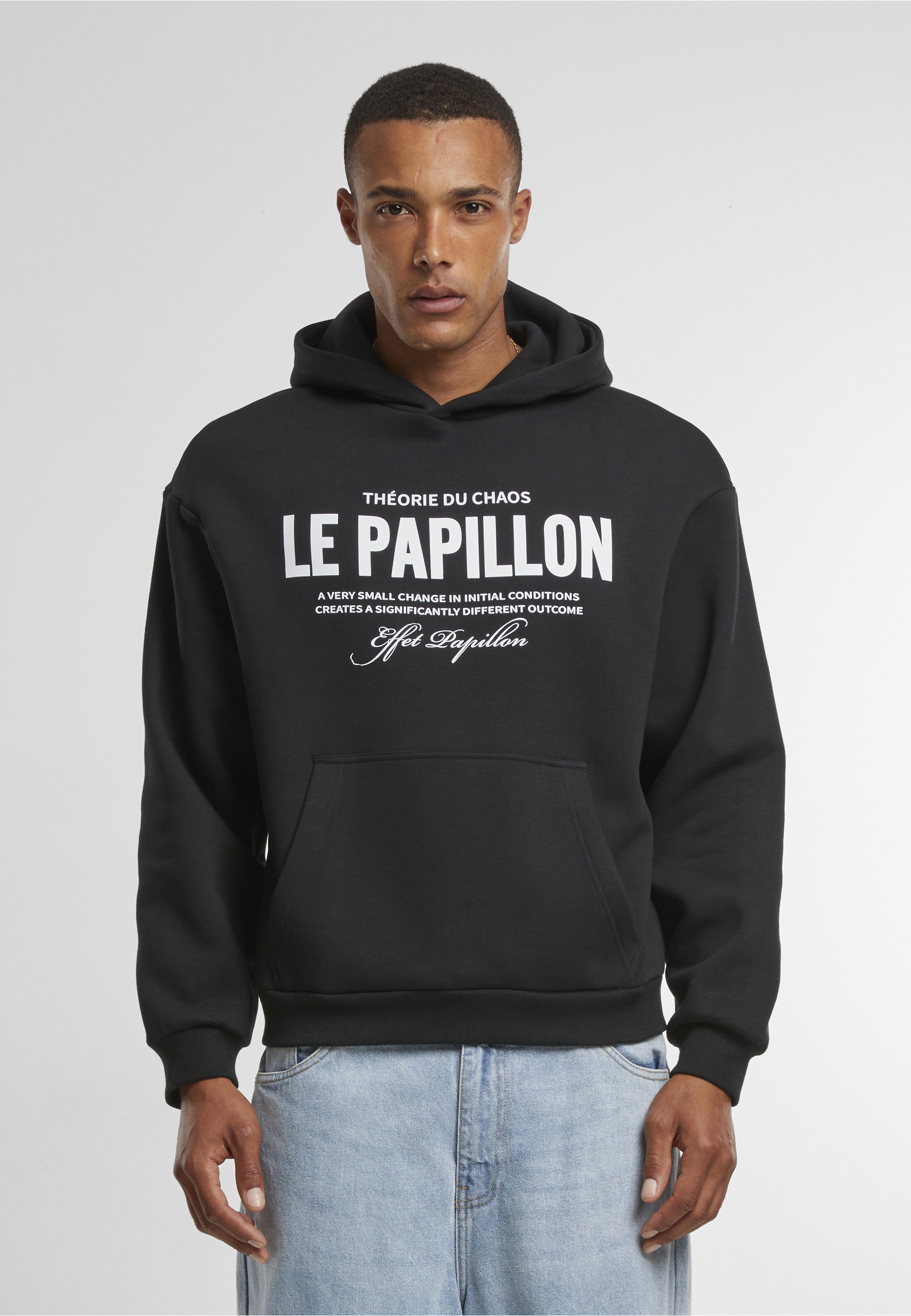 Upscale by Mister Tee Kapuzenpullover »Upscale by Mister Tee Theorie Du Chaos Fluffy Hoody« 1 Stk.