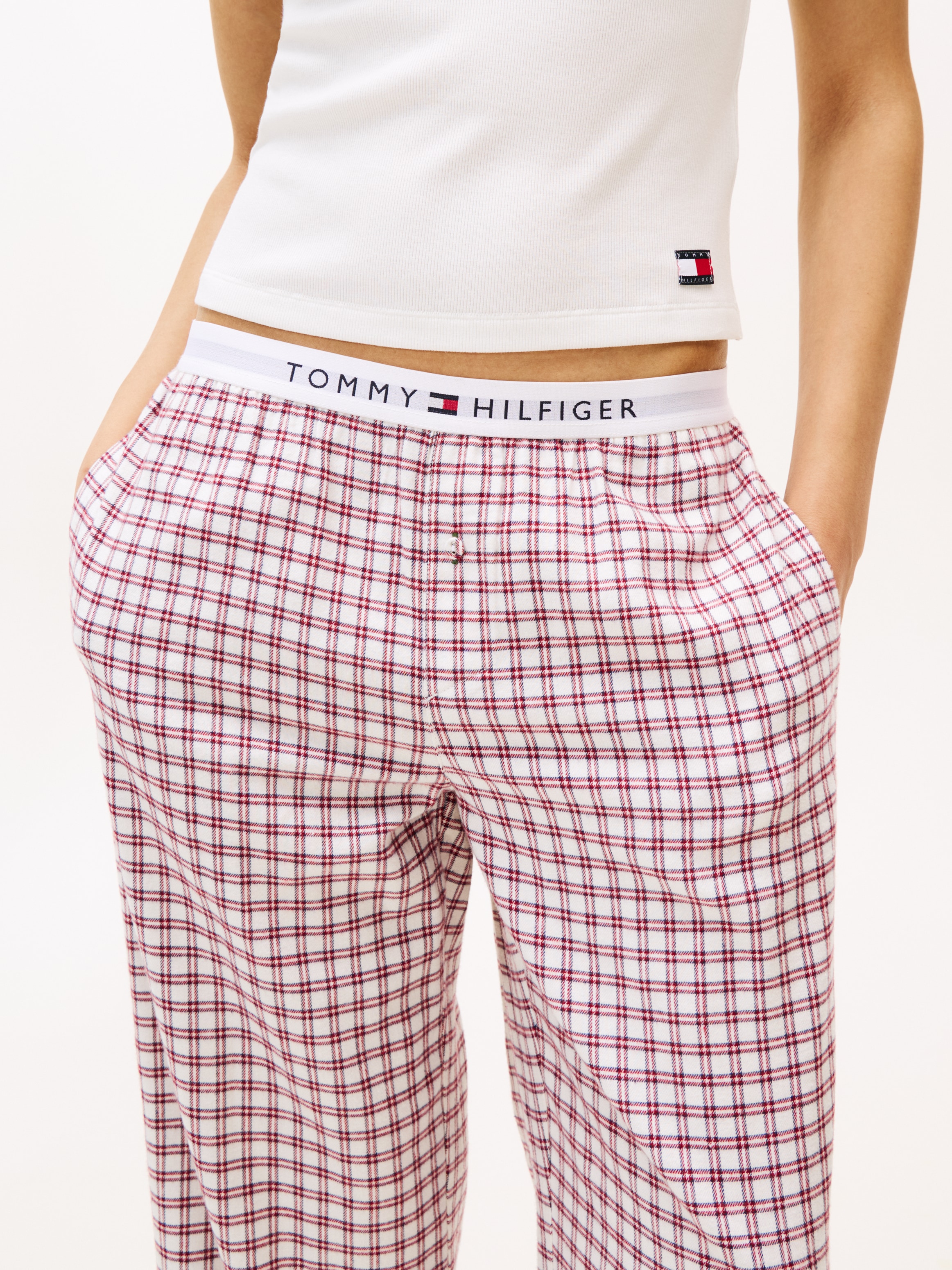 Tommy Hilfiger Underwear Pyjamahose »PLAID FLANNEL«  mit Schottenkaro, relaxed fit, elastischer Bund