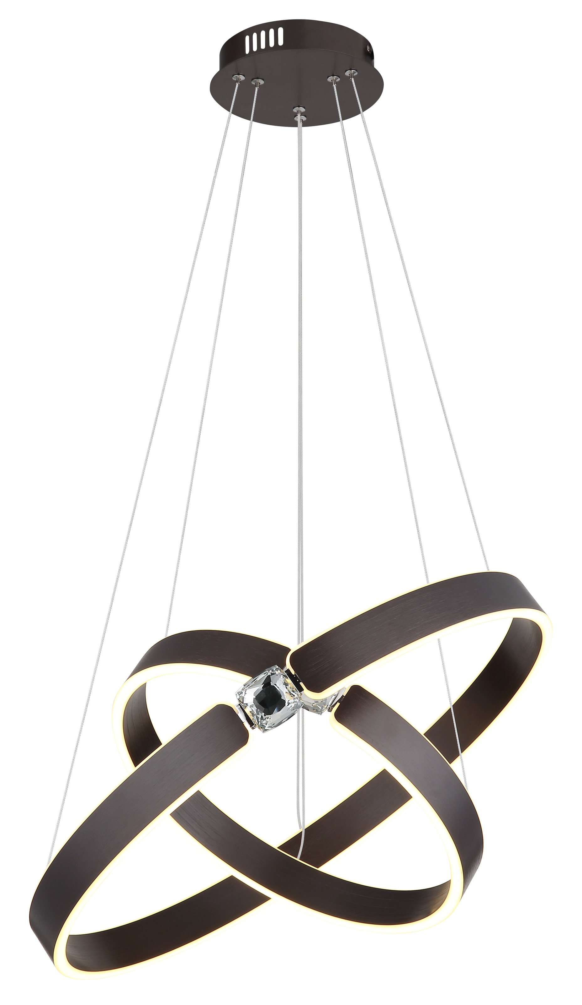 GLOBO LIGHTING Hängeleuchte »HENDRICKS« LED-Modul 1 Stk. Warmweiß Hängelamp günstig online kaufen