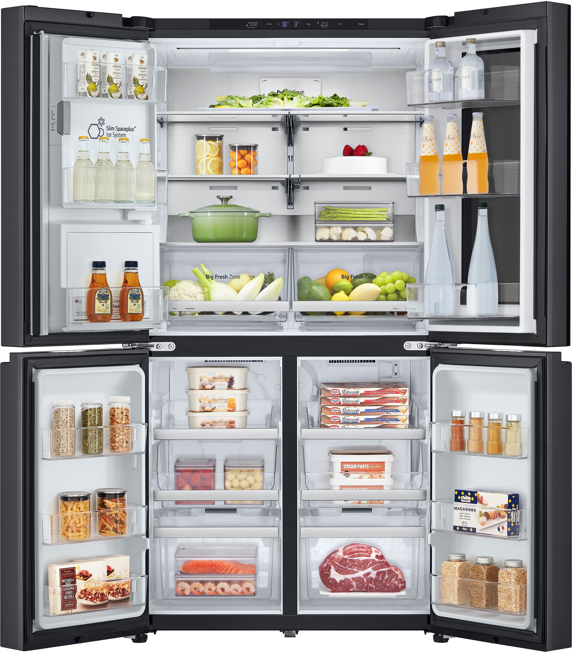 LG Multi Door »GMG960EVJE«, InstaView® Multi-Door