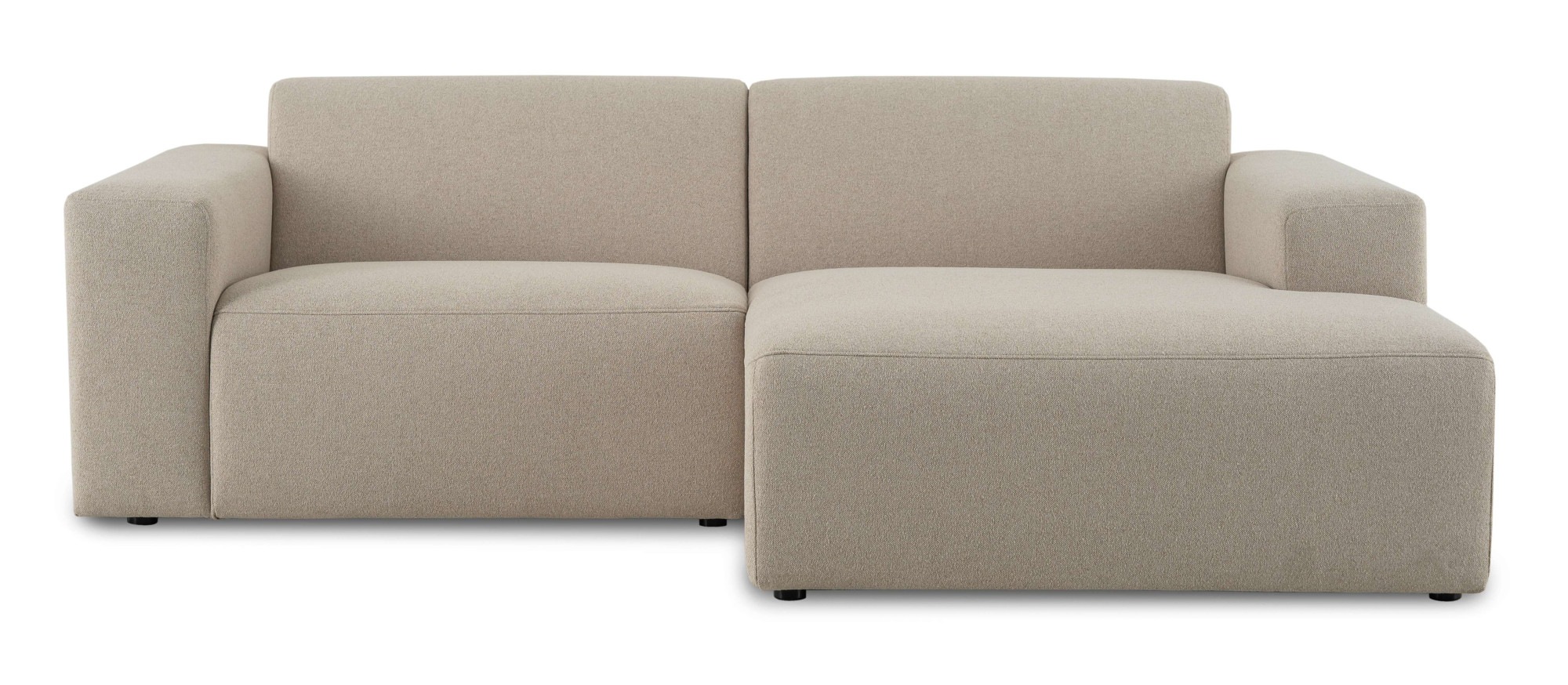 OTTO home Ecksofa »Koa, 228 cm, L-Form, Modulsofa in Cord, Chenille, Strukt günstig online kaufen