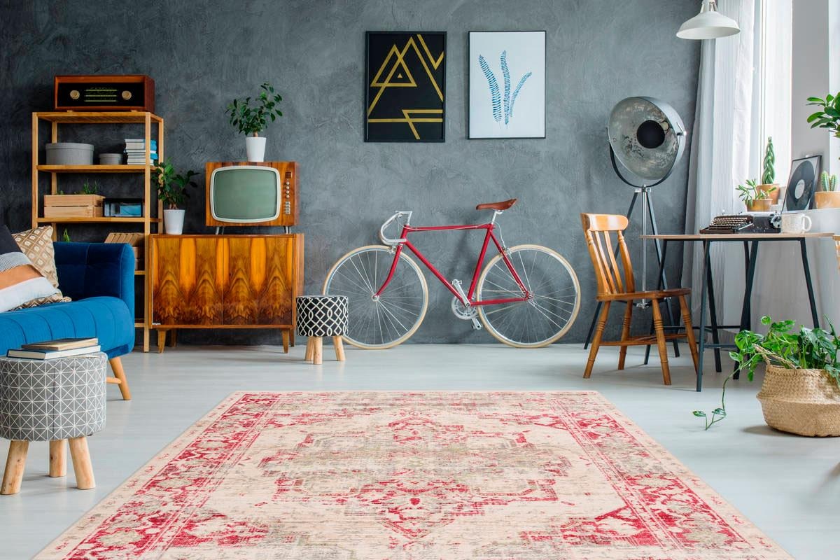 Arte Espina Teppich »Baroque 100«, rechteckig, 5 mm Höhe, Wohnzimmer