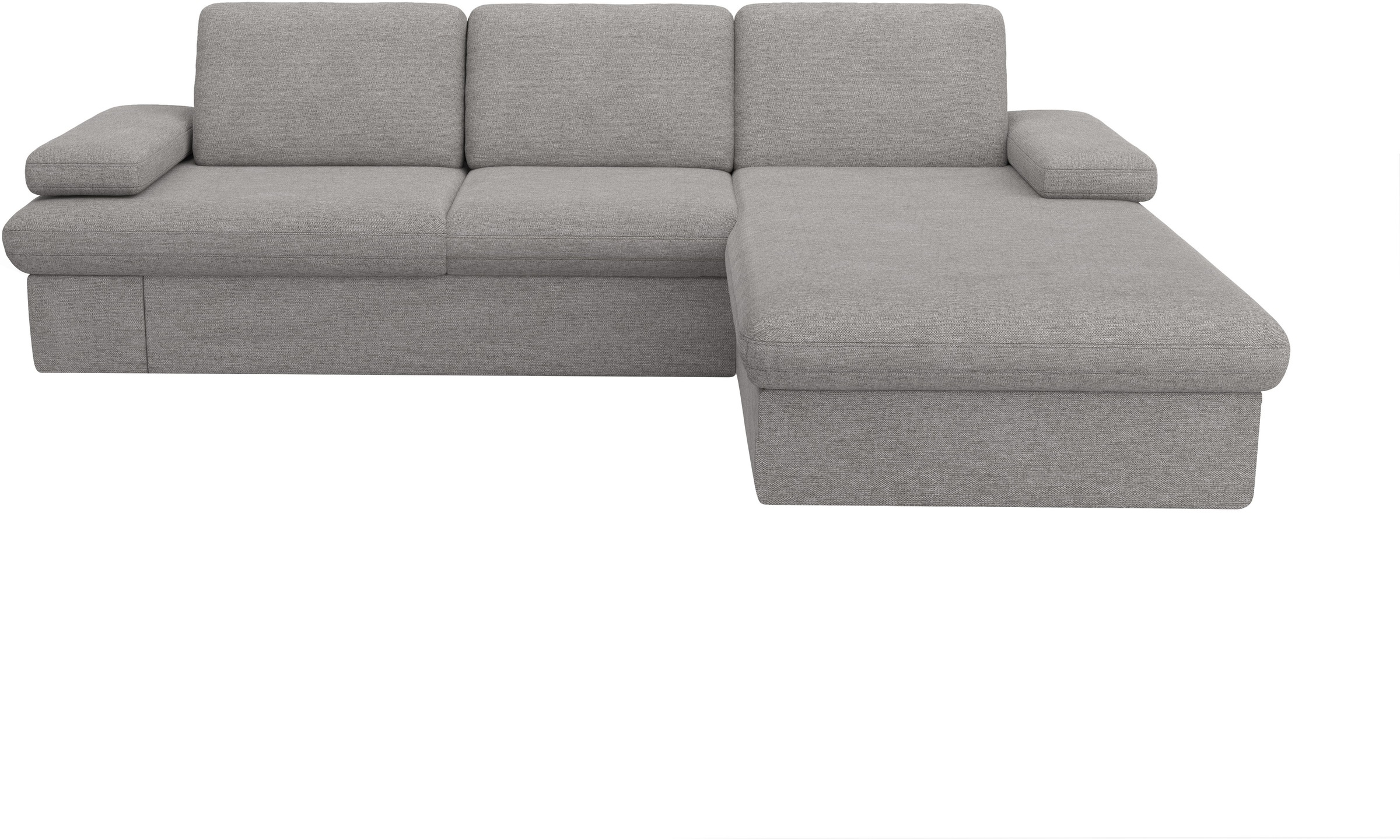 sit&more Ecksofa »Moreno L-Form, B: 247 cm« mit Armteilverstellung, optiona günstig online kaufen