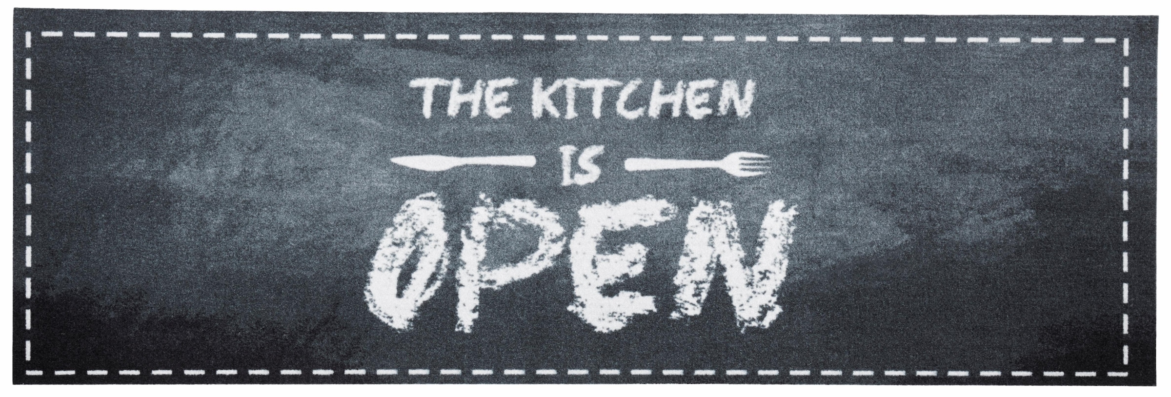 HANSE Home Küchenläufer »Kitchen is open«, Kurzflor, und schnell Pflegeleicht bestellen bequem rutschhemmend, rechteckig, Strapazierfähig