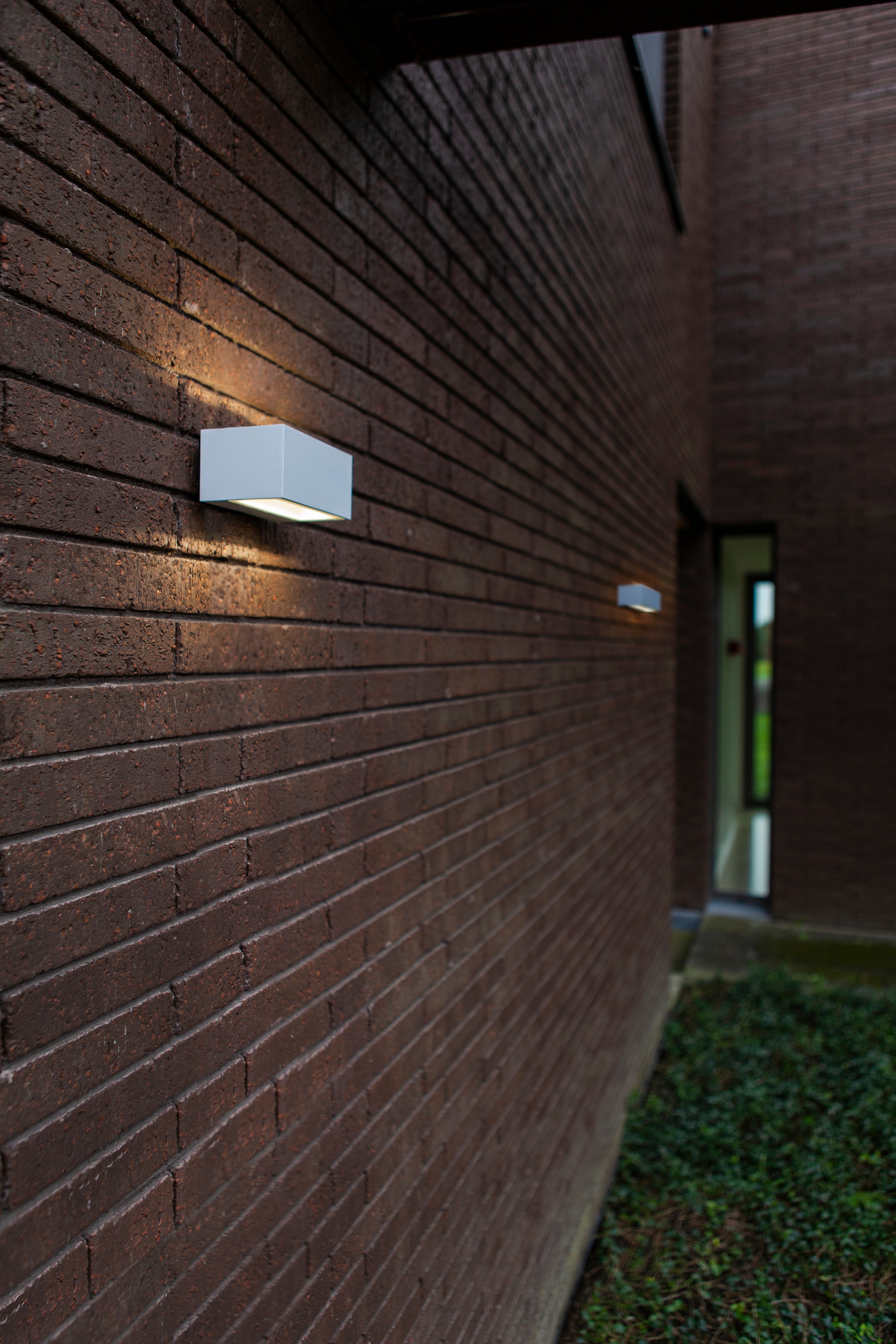 LUTEC LED Außen-Wandleuchte »LED-Aussenwandleuchte GEMINI«, 2 flammig, Leuchtmittel LED-Board | LED fest integriert, Up- & Downlight