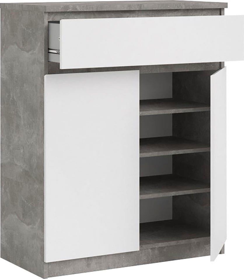 INOSIGN Kommode »Naia«, abgerundete Schubladenkanten auf Metallgleiter, Breite 80,2 cm
