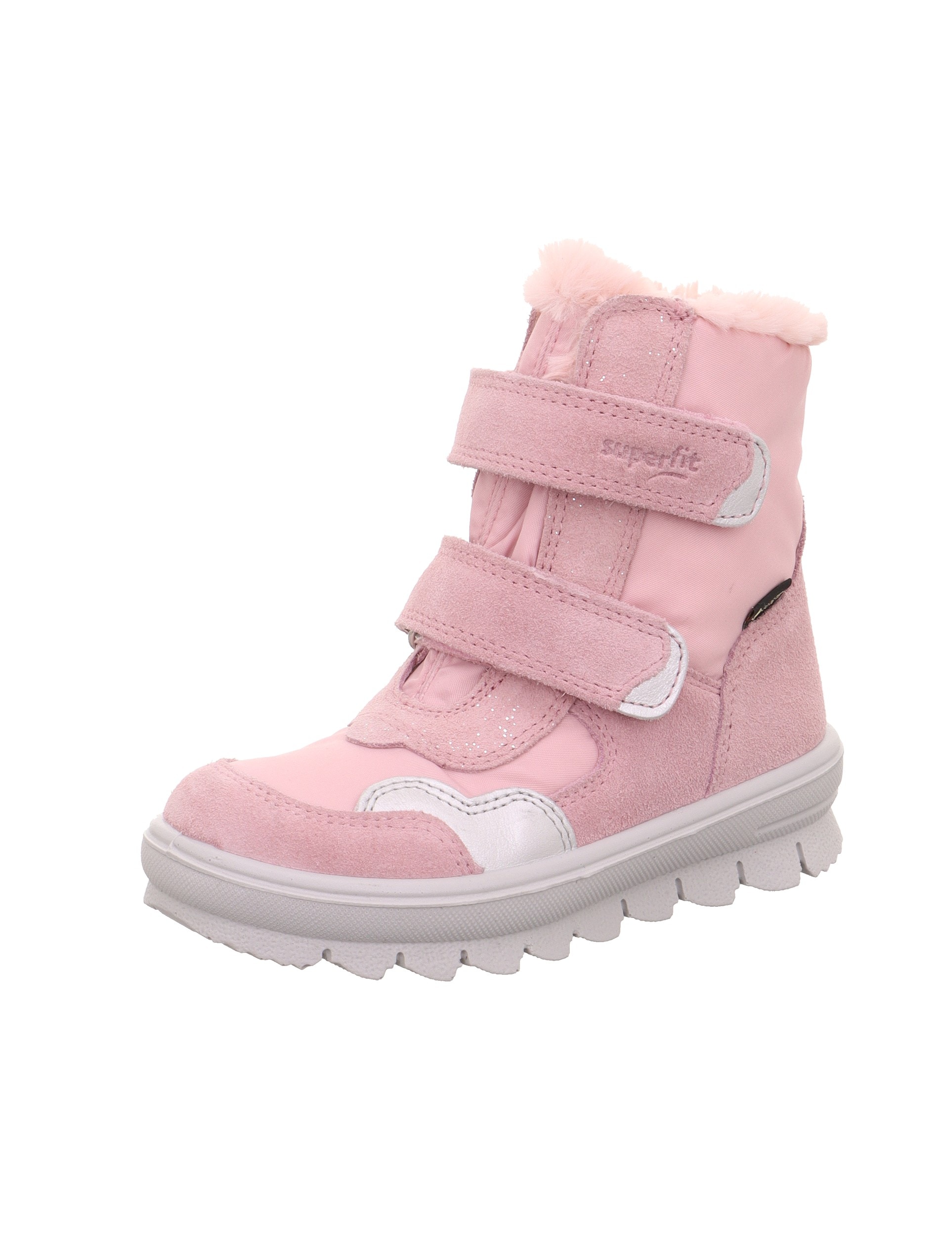 Superfit Winterboots »FLAVIA, WMS: mittel«  Klettboots mit Glitzerdetails, Größenschablone zum Download