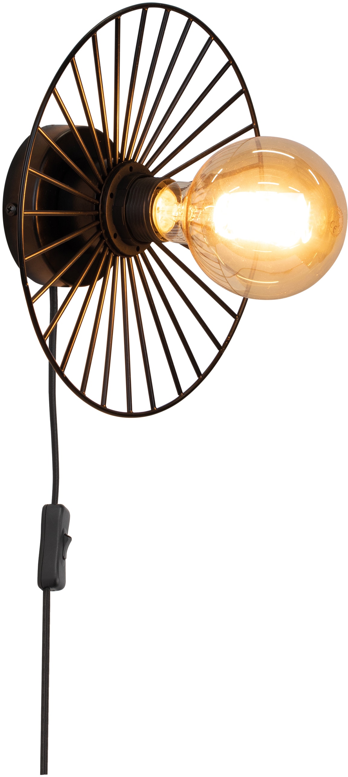BRITOP LIGHTING Wandleuchte »Antonella«, 1 flammig-flammig, Dekorative  Leuchte aus Metall, passende LM E27 / exkl., Made in Europe auf Raten  bestellen