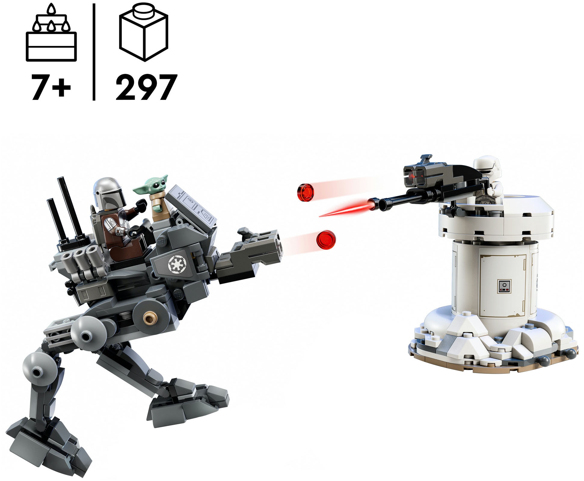 LEGO® Konstruktionsspielsteine »Angriff des AT-RT (75444), LEGO Star Wars™«