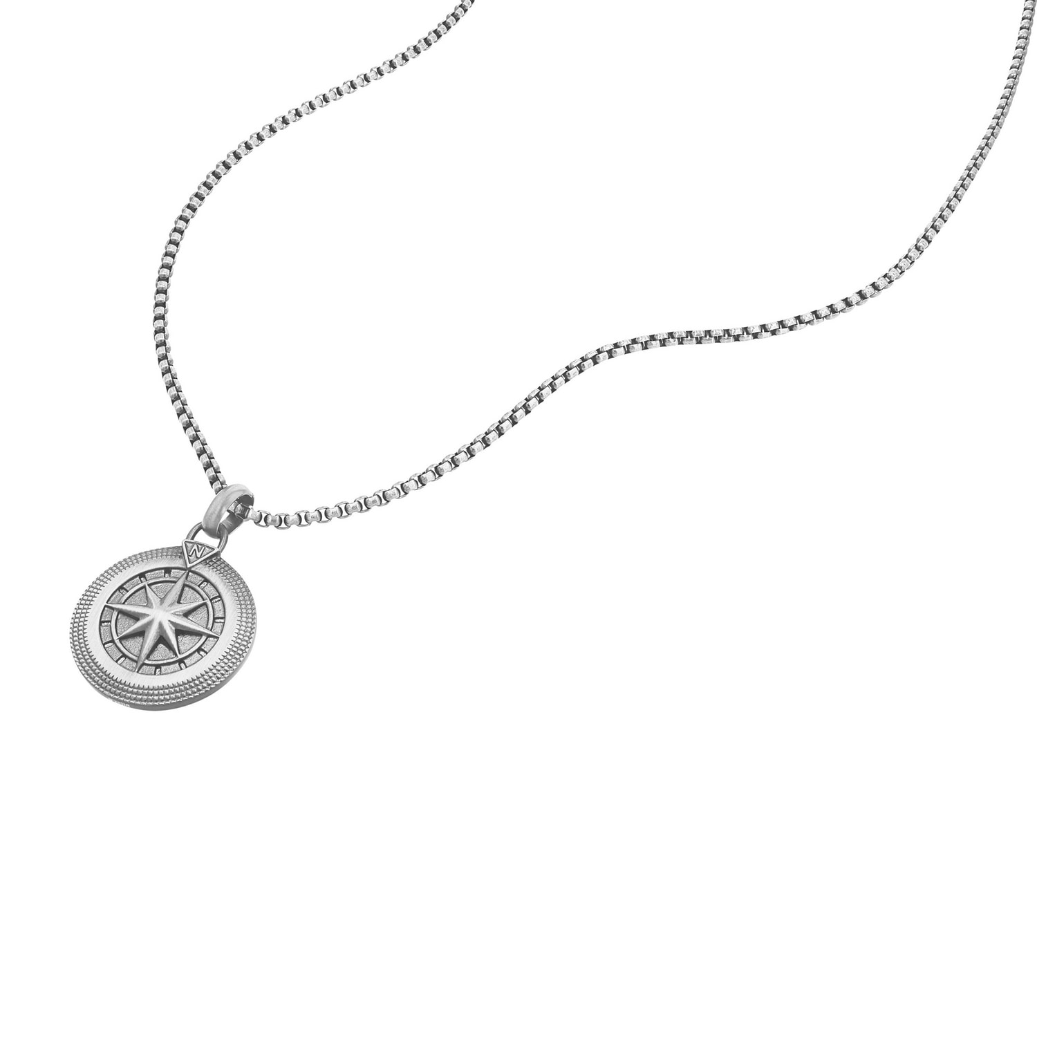 TOM TAILOR Kette mit Anhänger »Schmuck Geschenk Edelstahl Windrose«