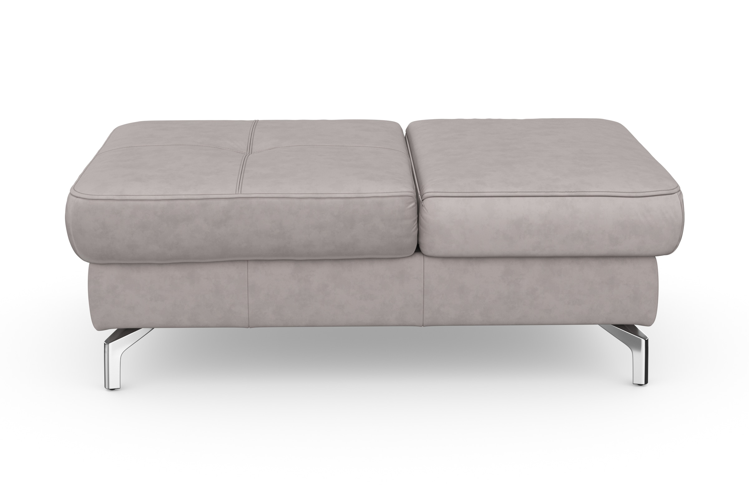 sit&more Hocker »Bendigo«, mit Klappfunktion, Bodenfreiheit 12 cm, wahlweise in 2 Fußfarben