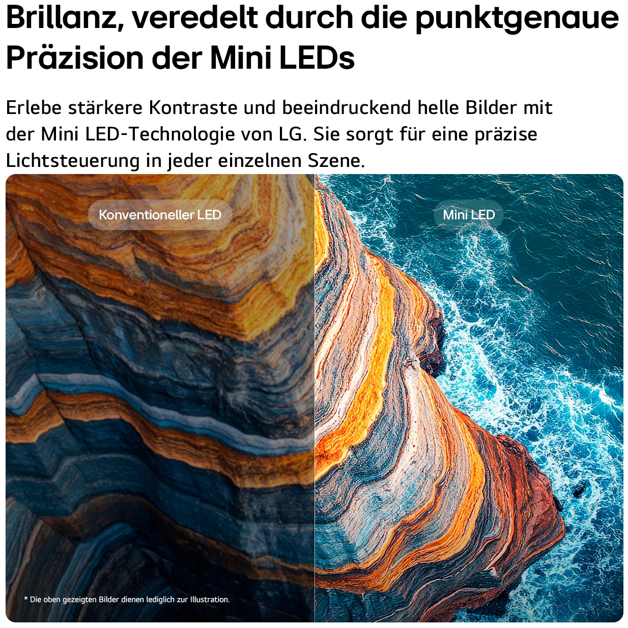 LG QNED-Fernseher »85QNED70B6A« 215 cm/85 ″ Smart-TV