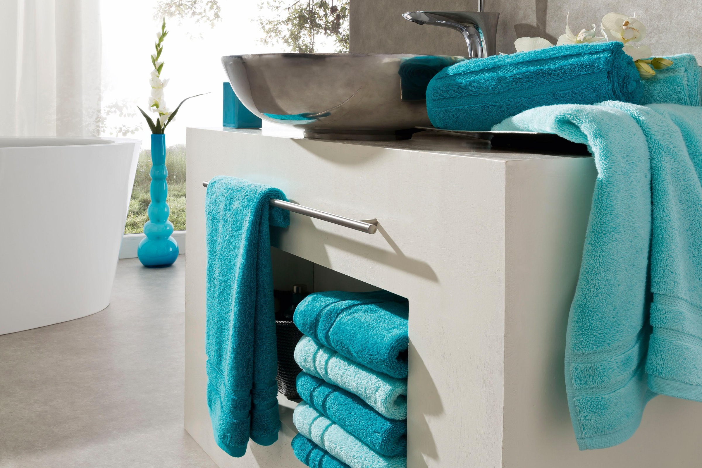 Egeria Handtücher »Micro Touch«, (2 St., 2er Set Handtücher 50 x 100 cm), S günstig online kaufen