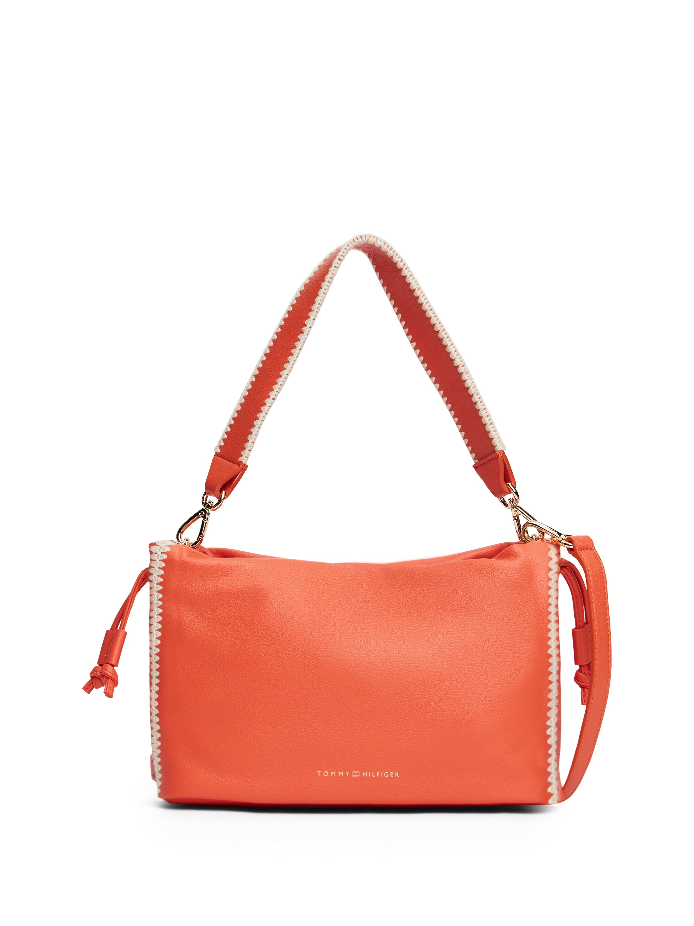 Tommy Hilfiger Schultertasche »TH SOFT SUMMER MINI BUCKET«, Damen Umhängetasche, Minibag, Clutch mit abnehmbarem Umhängeriemen