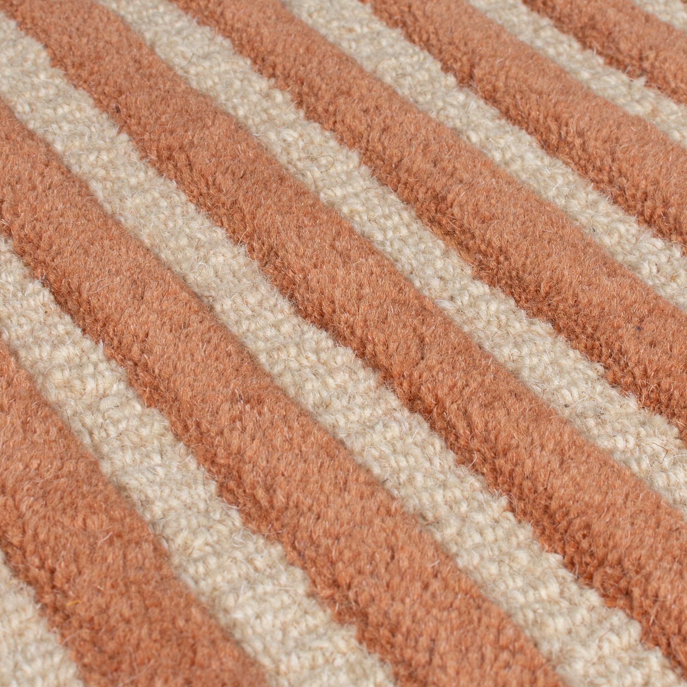 FLAIR RUGS Wollteppich »Lozenge mit abstraktem Retro-Design«, rechteckig, 10 mm Höhe, Kurzflor, Retro Muster