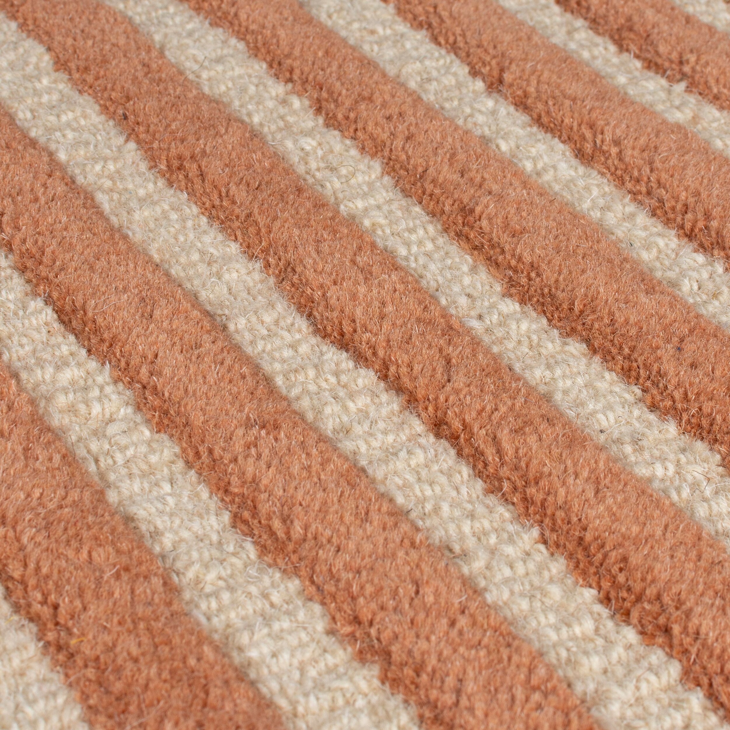 FLAIR RUGS Wollteppich »Lozenge«, rechteckig, 10 mm Höhe, Kurzflor, Retro M günstig online kaufen