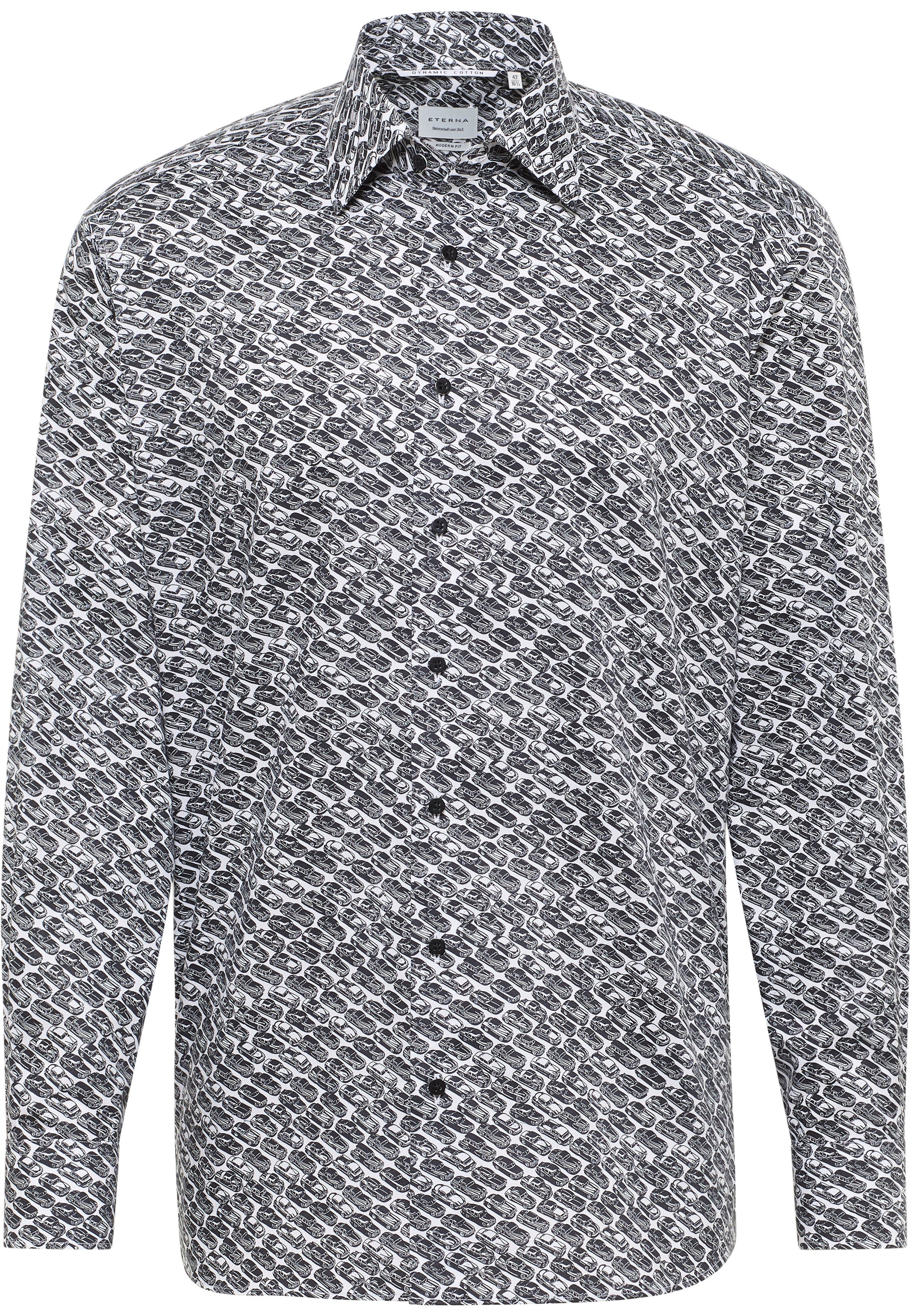 Eterna Langarmhemd »MODERN FIT« NON IRON (bügelfrei)