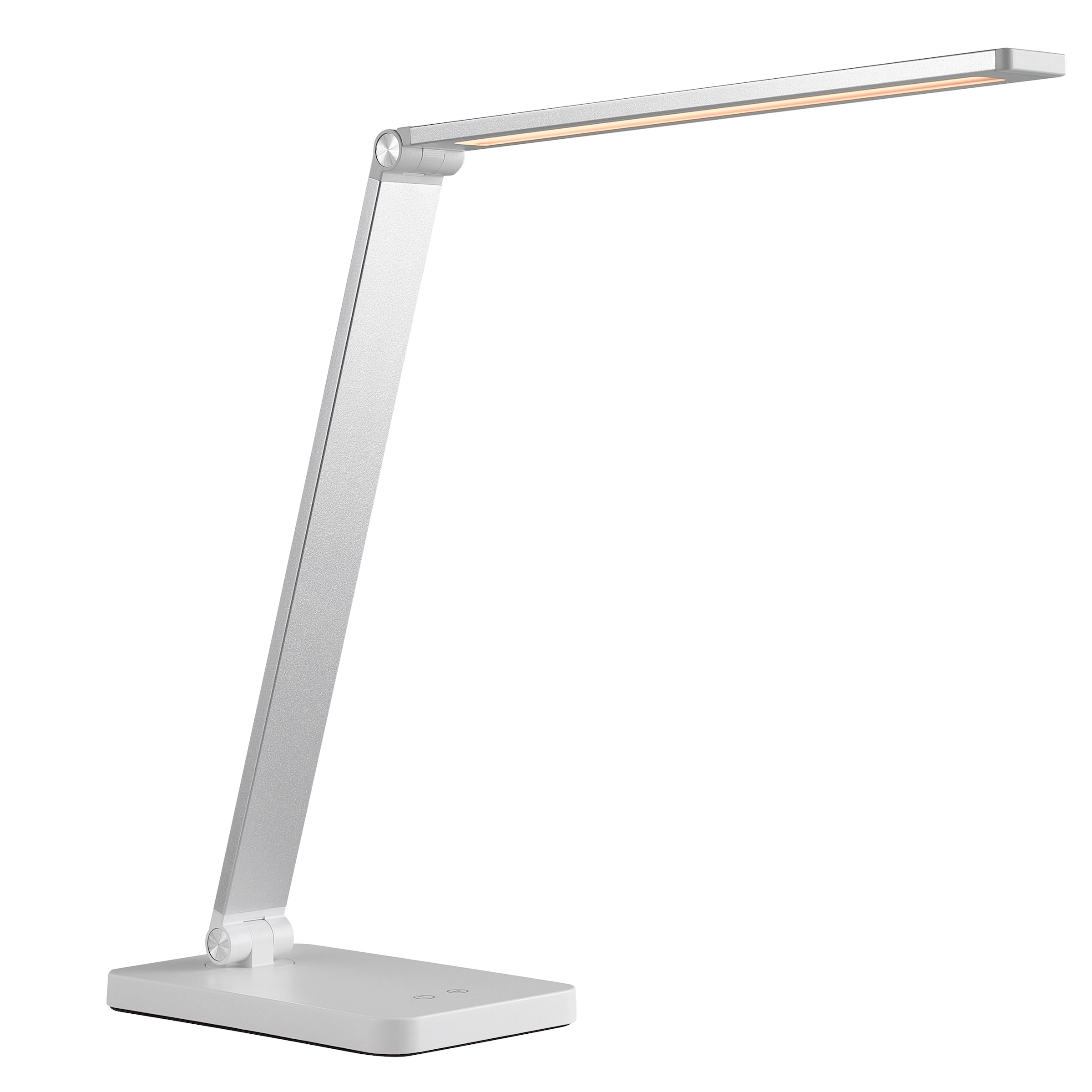 Brilliant LED Tischleuchte »Lomina« LED-Modul 1 Stk. warmweiß - kaltweiß 550 Lumen, 3000-6500K, dimmbar, USB, 38x11 cm