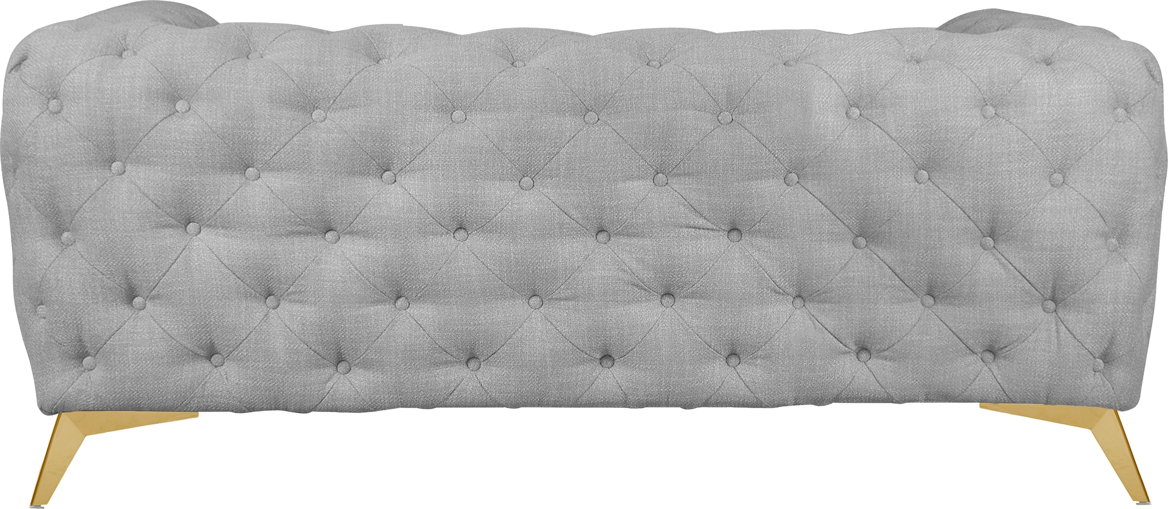 Leonique Chesterfield-Sofa »Glynis«, aufwändige Knopfheftung, moderne Chesterfield Optik, Fußfarbe wählbar