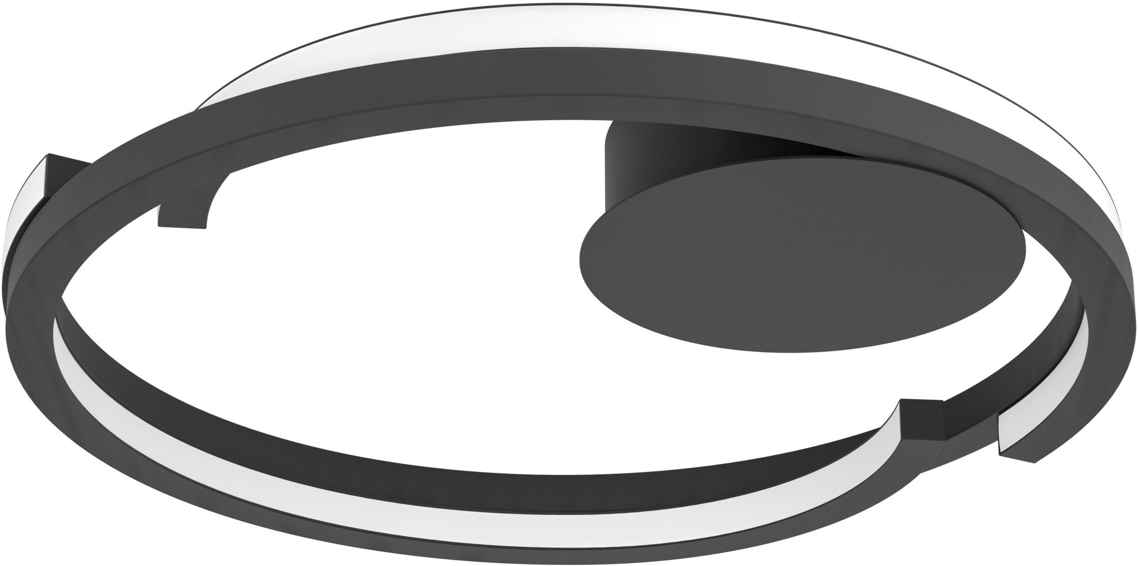 EGLO LED Deckenleuchte »MEZZOMONTE Deckenlampe - Alu, Stahl - LED;LED - 1X2 günstig online kaufen