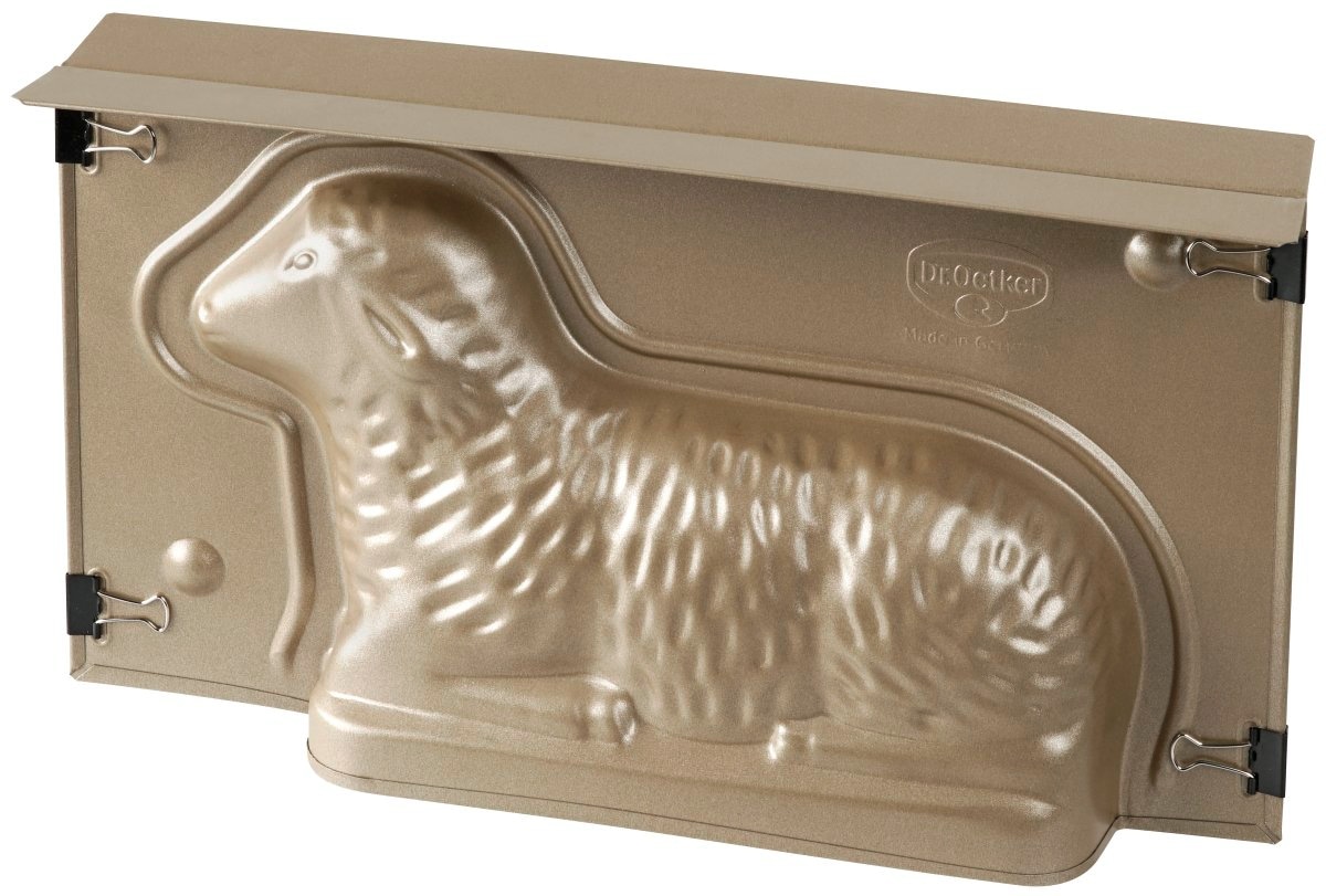 Dr. Oetker Backform »Lamm«, Vollbackform Lamm – 3D Osterbackform, Lammform, Kuchenform Lamm