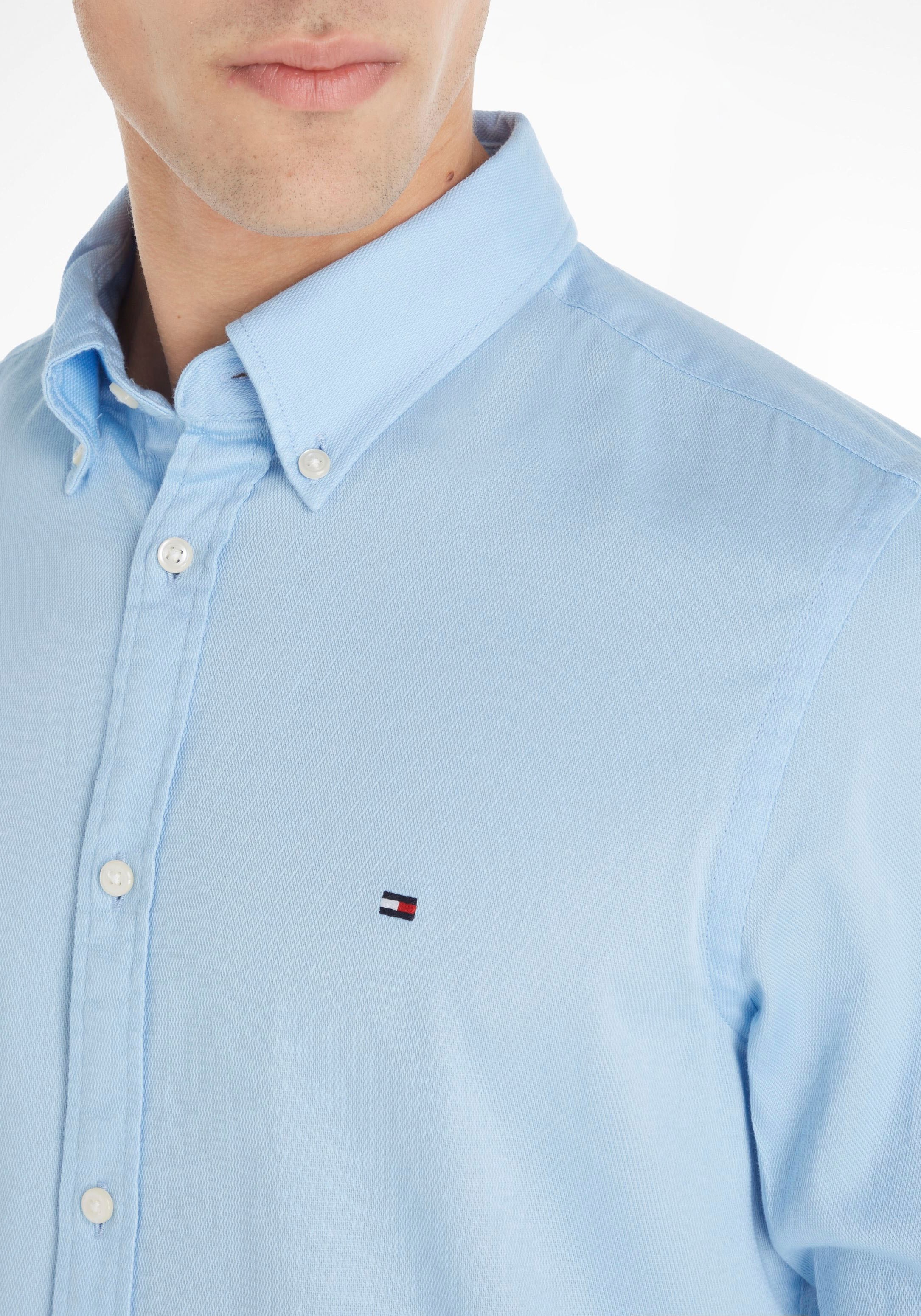 Tommy Hilfiger Langarmhemd »LA-Hemd Flex Dobby«